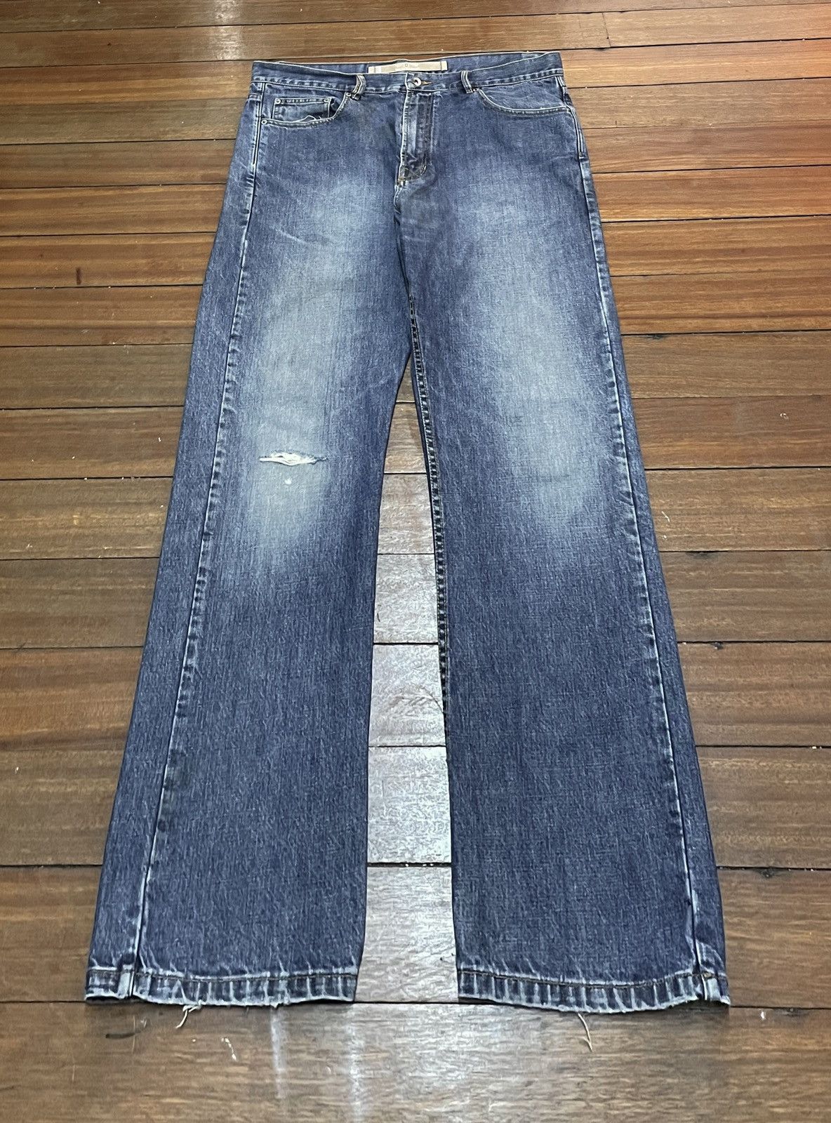 Victorinox Rare Design Vintage Victorinox Baggy Oversized Jeans 2000s Size US 38 / EU 54 - 1 Thumbnail