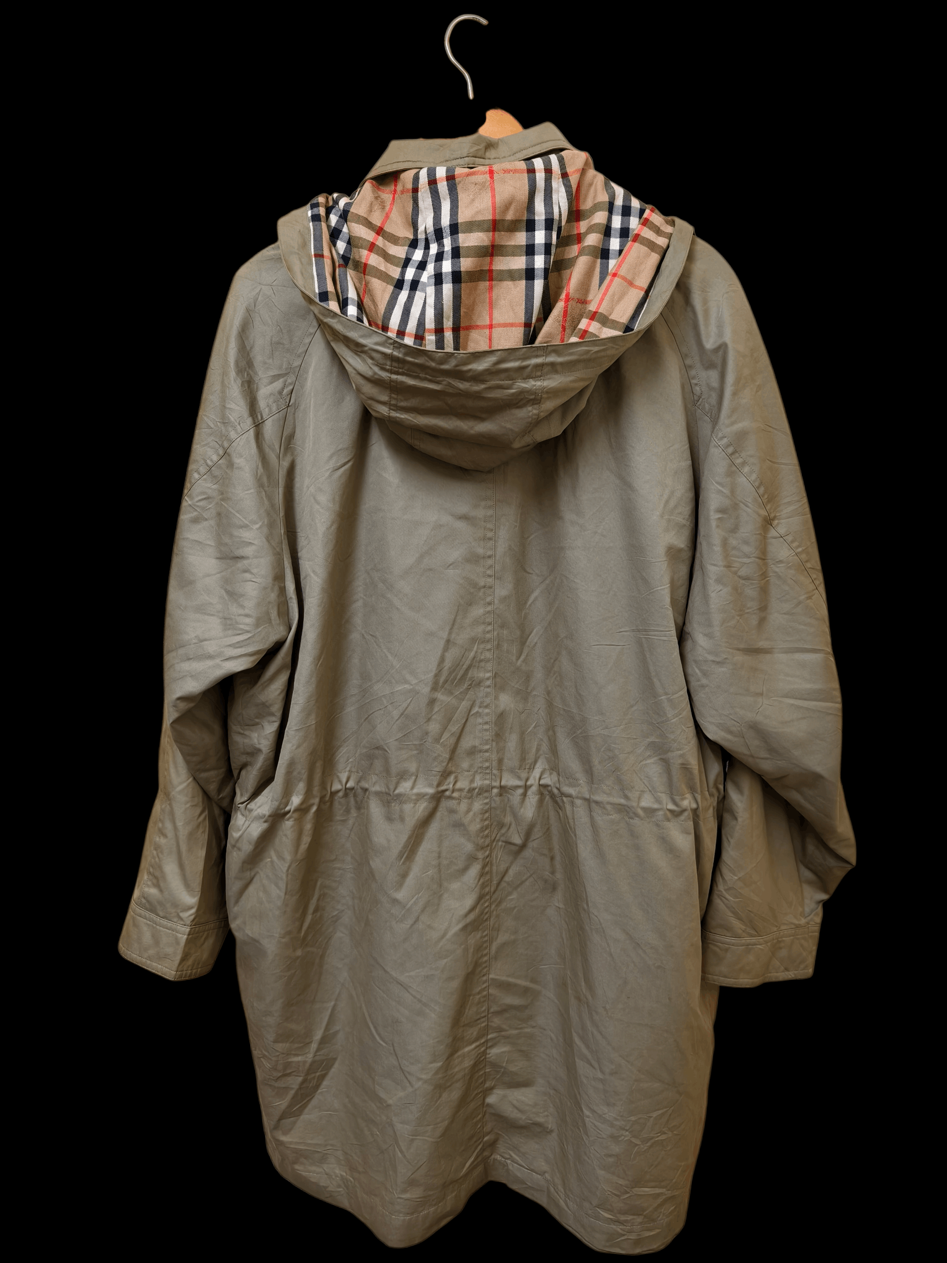 Burberry Prorsum Burberrys Vintage Nova Check Lined Hooded Parka Size US L / EU 52-54 / 3 - 6 Thumbnail