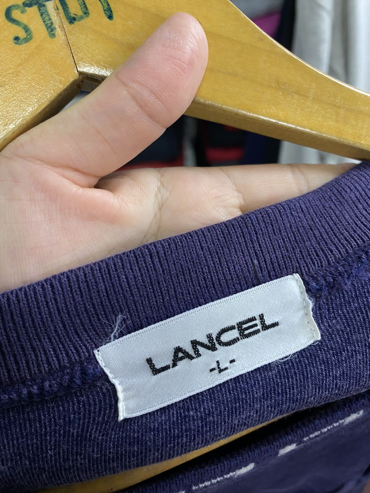 Lancel × Vintage Vintage 90s Lancel Sweater Size US L / EU 52-54 / 3 - 11 Thumbnail