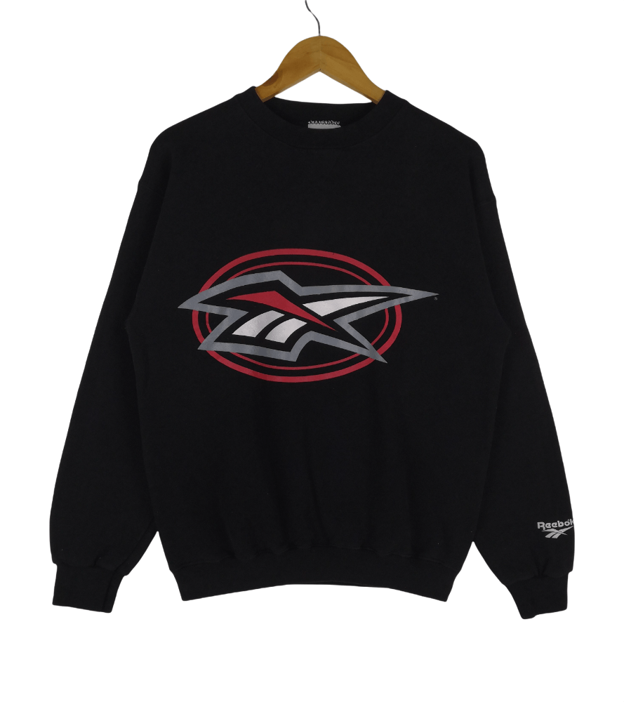 Reebok Vintage 90s Reebok Sweatshirt Big Logo Jamaica Size US M / EU 48-50 / 2 - 1 Thumbnail