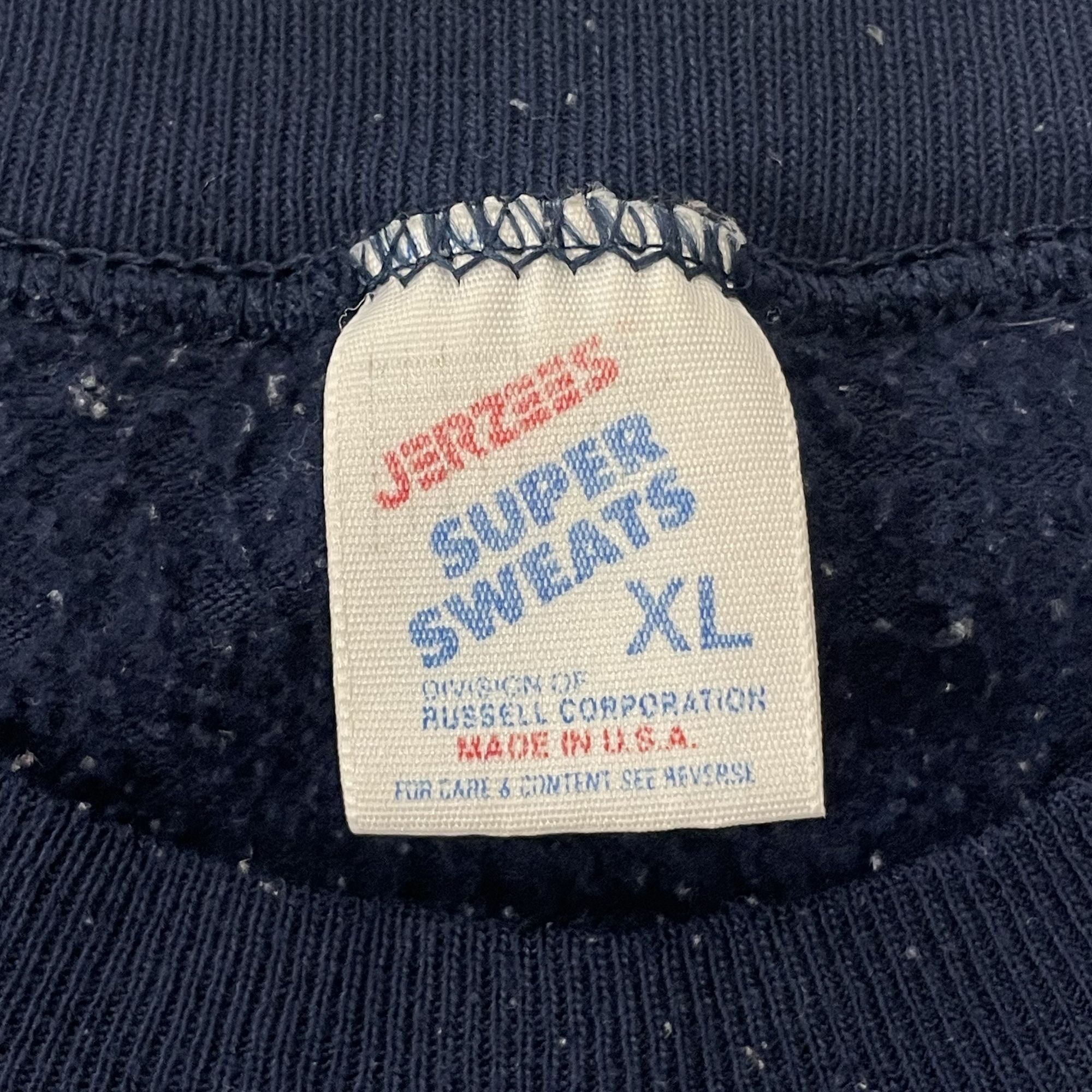 Russell Athletic Vtg Russell Athletic FISH Why WORK Big MOUTH BASS Sweatshirt Size US XL / EU 56 / 4 - 4 Thumbnail