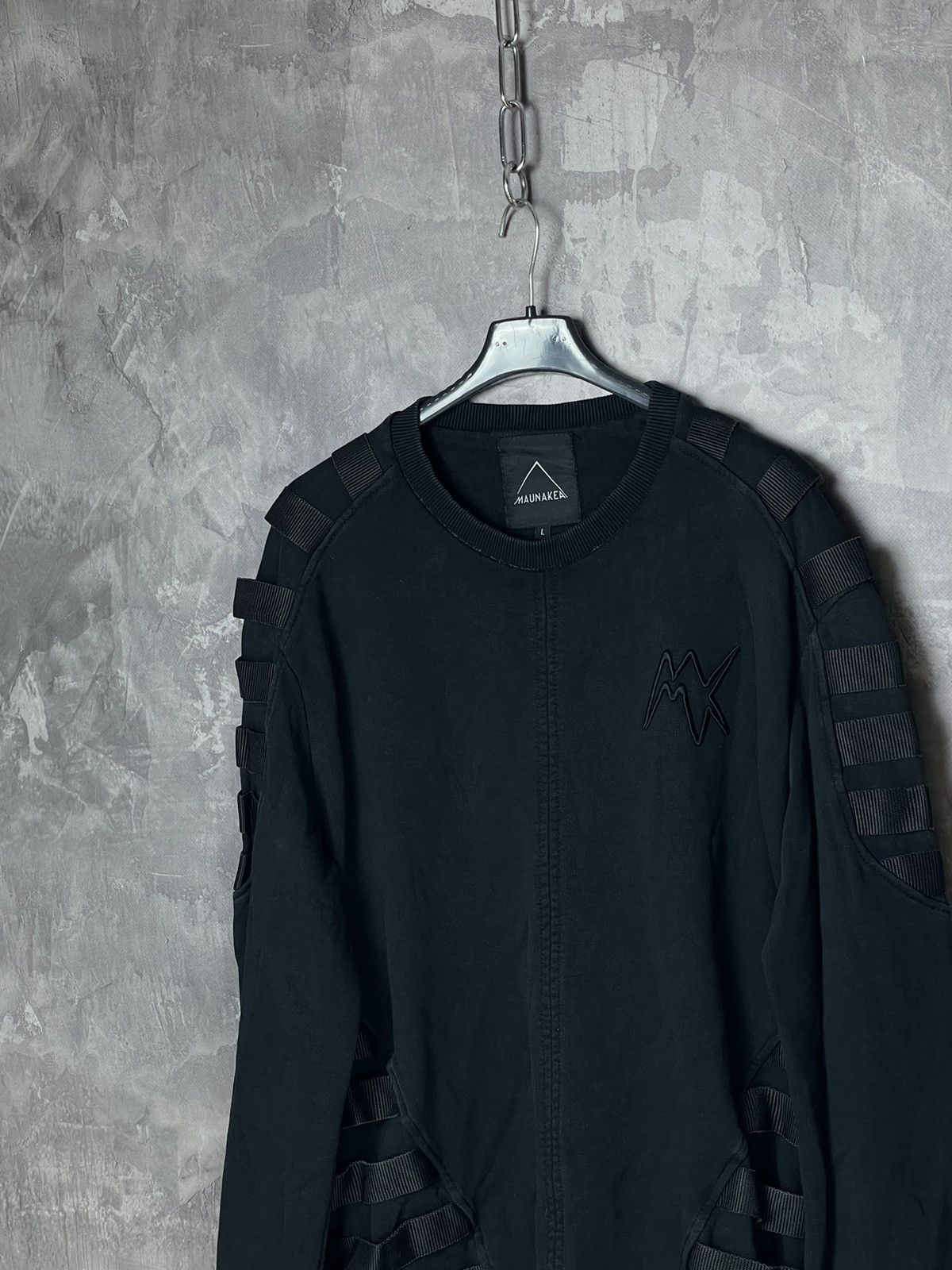 Japanese Brand × Vintage Japanese Brand Retro Style Y2K Abstract Design Sweatshirt Size US L / EU 52-54 / 3 - 7 Thumbnail