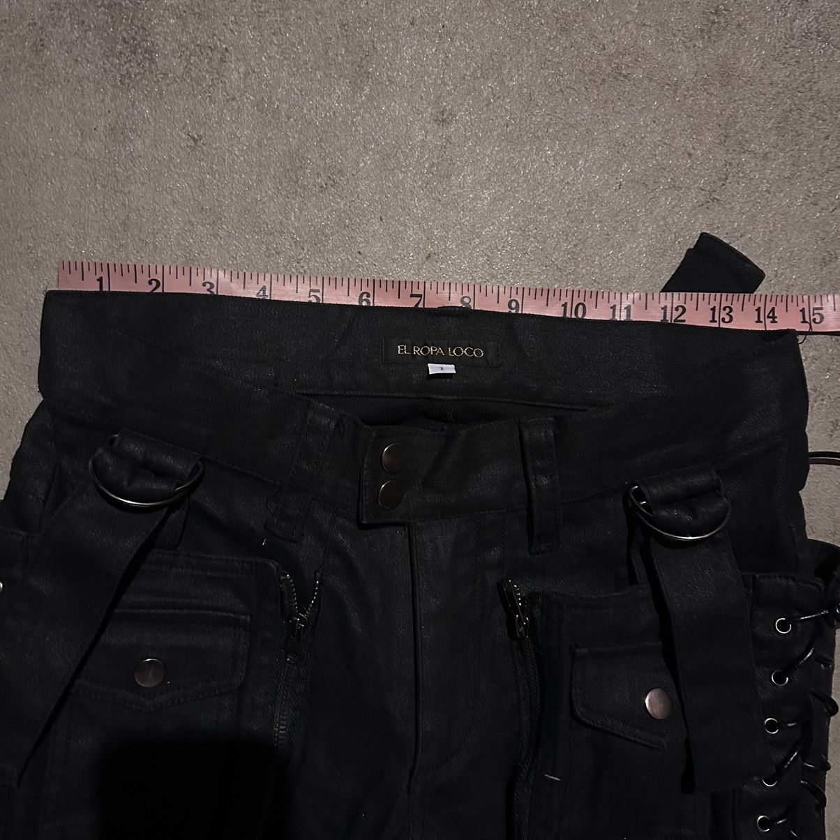 If Six Was Nine × Japanese Brand × Le Grande Bleu (L.G.B.) El ropa loco bondage black pants Size US 28 / EU 44 - 6 Thumbnail