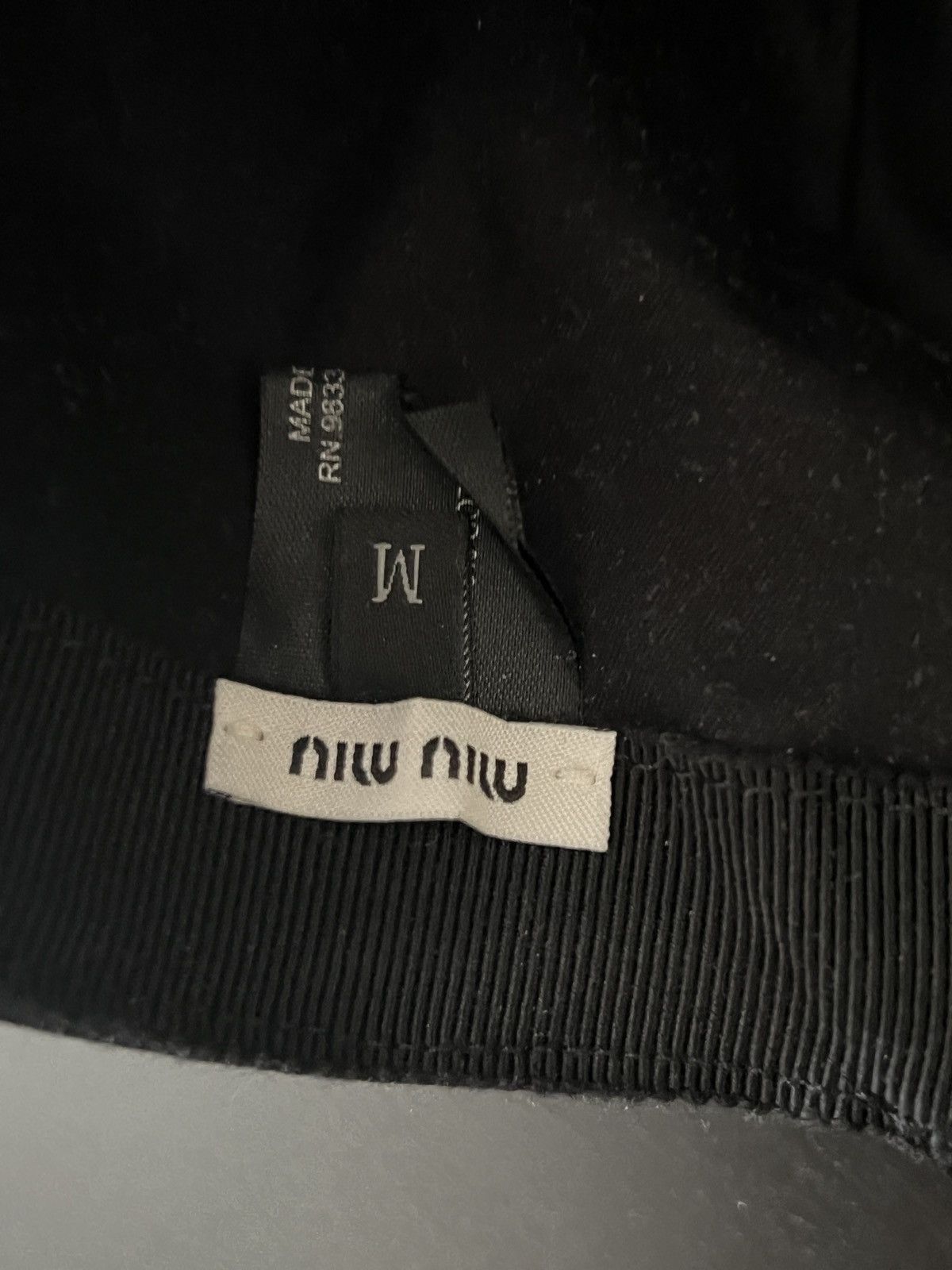 Miu Miu Miu Miu Cap Hat Size ONE SIZE - 3 Thumbnail