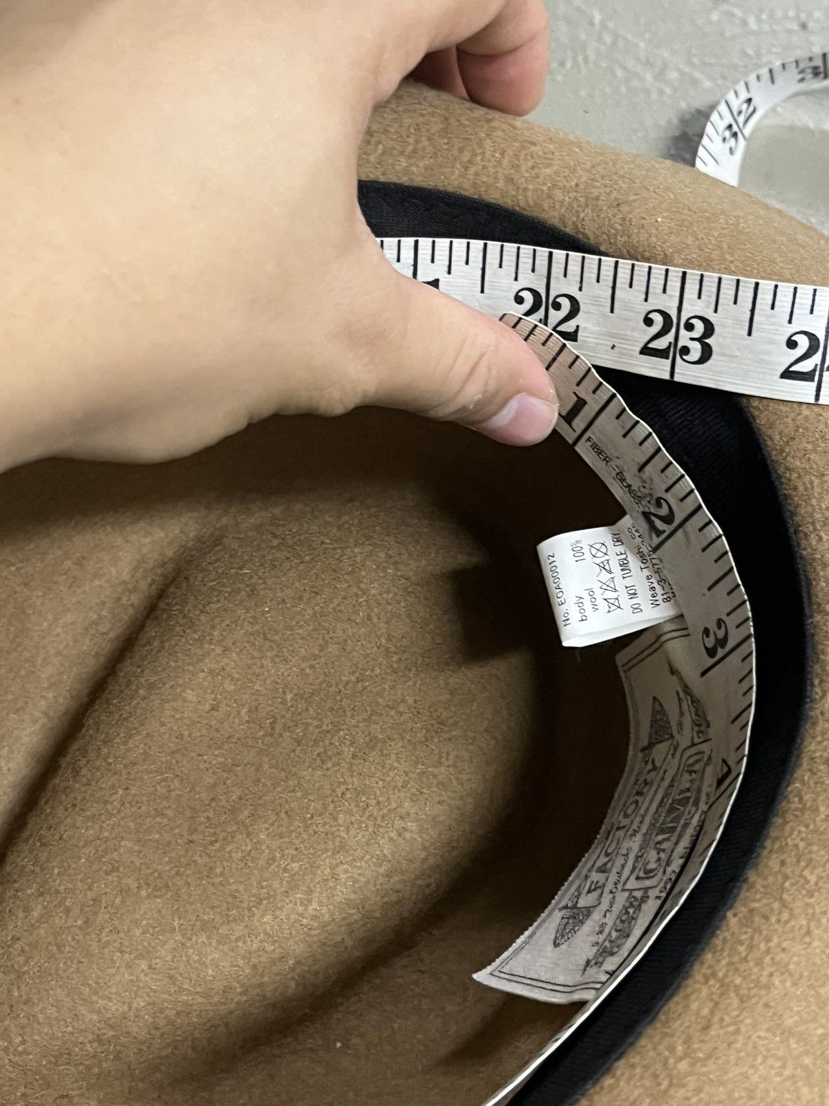 CA4LA Iconic ca4la Japan Cow Skin Yohji Visvim Style Fedora Hat Size ONE SIZE - 9 Thumbnail