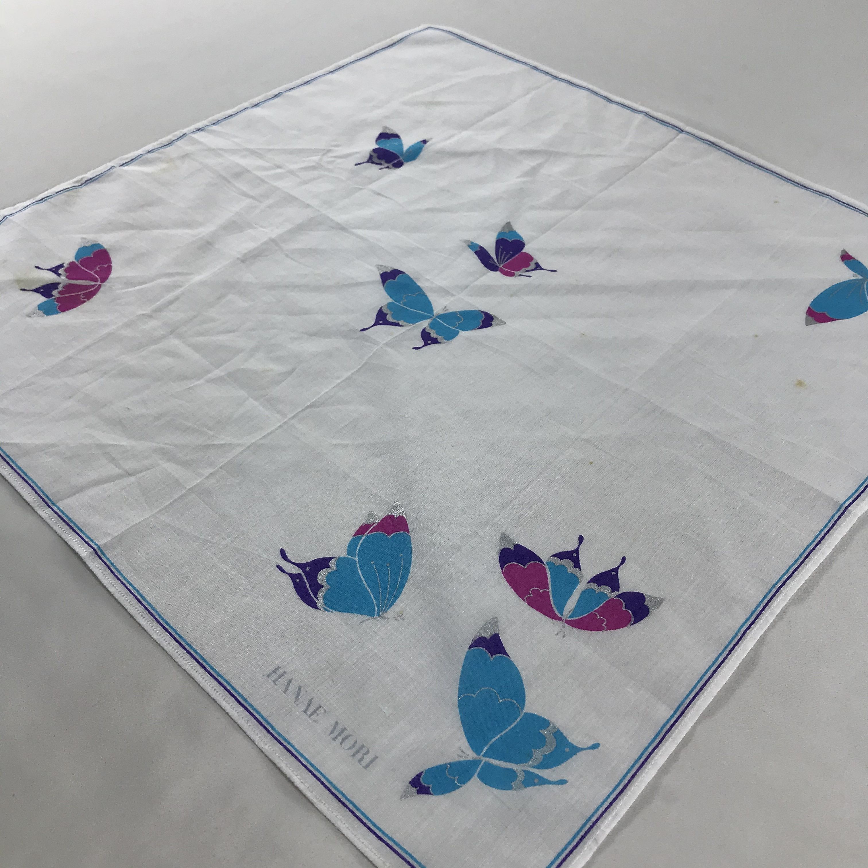 Hanae Mori × Vintage Hanae Mori Neckerchief / Bandana / Handkerchief Size ONE SIZE - 6 Thumbnail