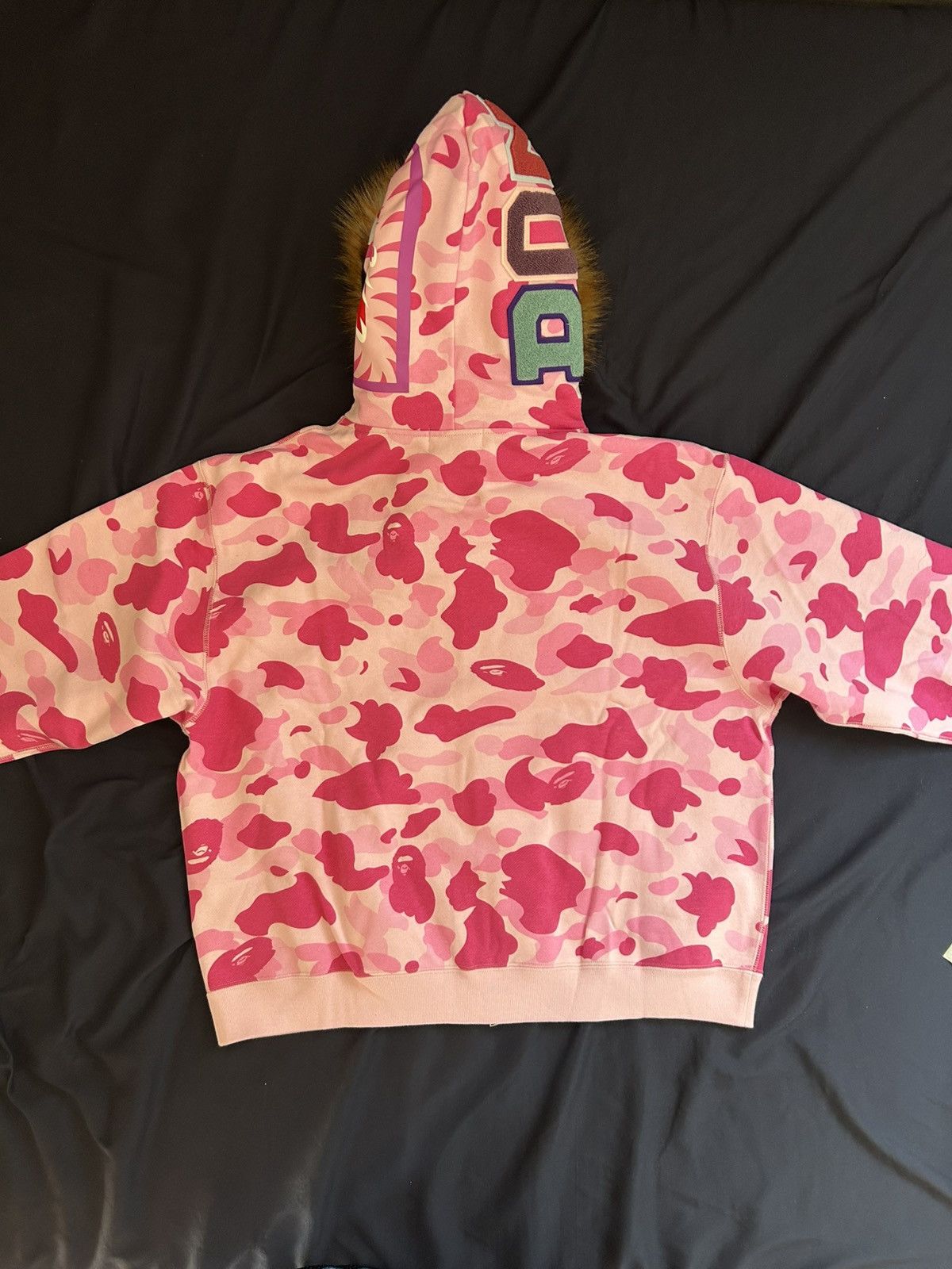 Bape BAPE X CACTUS JACK X DON TOLIVER FAUX FUR SHARK ZIP