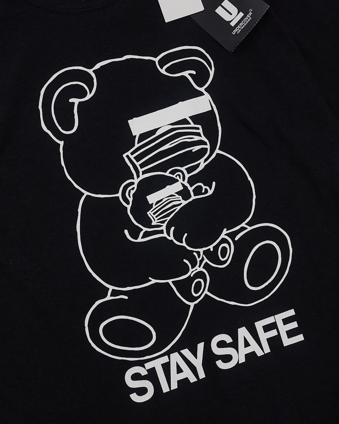 Undercover SS20 Stay Safe Pandemic Bear Shirt Size US M / EU 48-50 / 2 - 2 Thumbnail