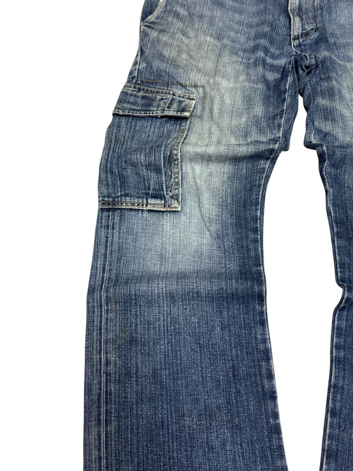 Gap Cargo GAP Multipocket Distressed Denim Pants Size US 33 - 7 Thumbnail