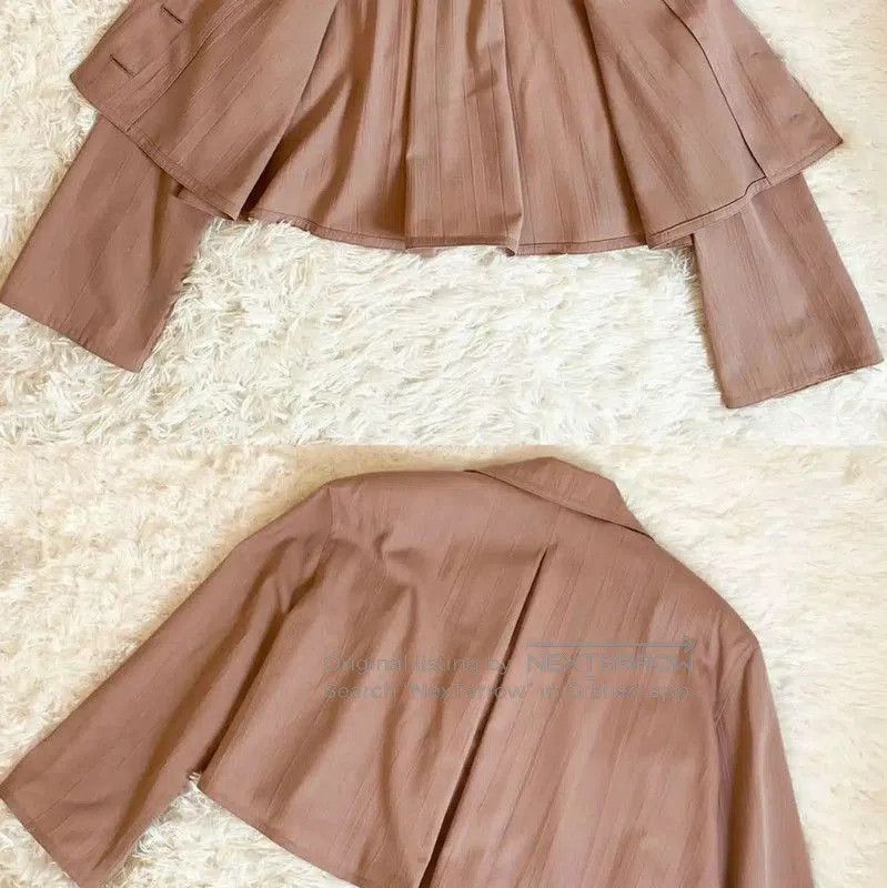 Dior Dior Coral Pink Wool Blend Cropped Cardigan . Size M / US 6-8 / IT 42-44 - 3 Thumbnail