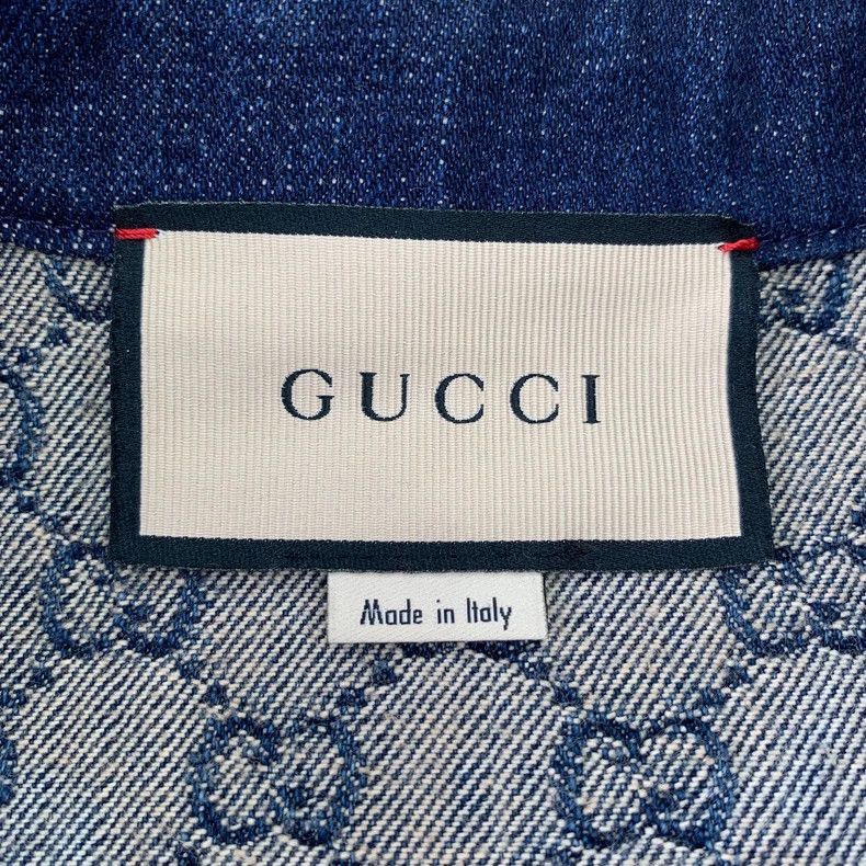 Gucci Gucci Denim Logo Print Dress for Women-2506 Size US 42 / EU 58 - 6 Thumbnail