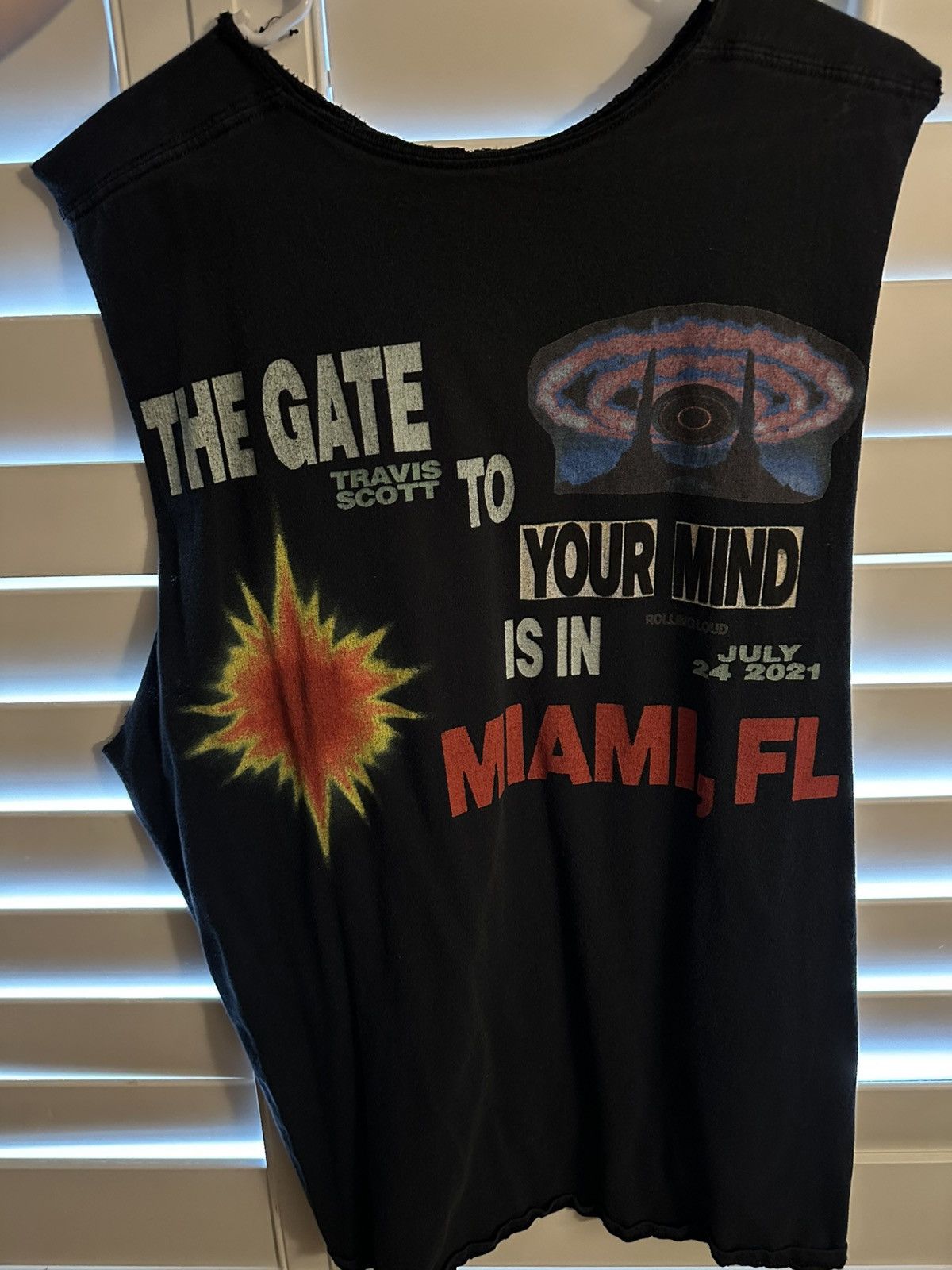 Travis Scott Travis Scott Rolling Loud 2021 Tank Top Size US XL / EU 56 / 4 - 2 Thumbnail