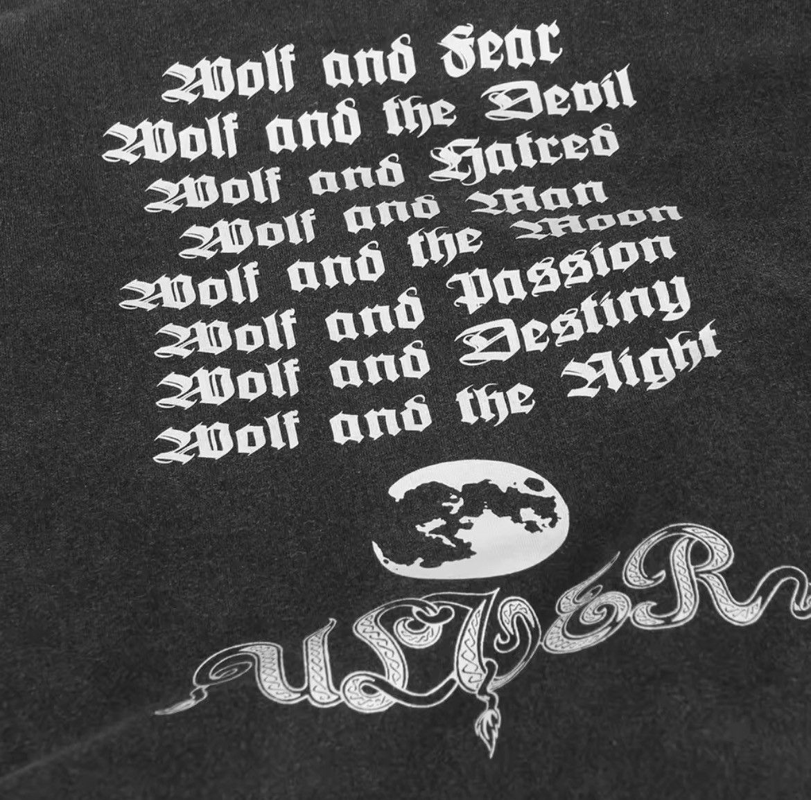Vintage Ulver The Madrigal Of Night Black Graphics Printed T Shirt Size US M / EU 48-50 / 2 - 7 Thumbnail