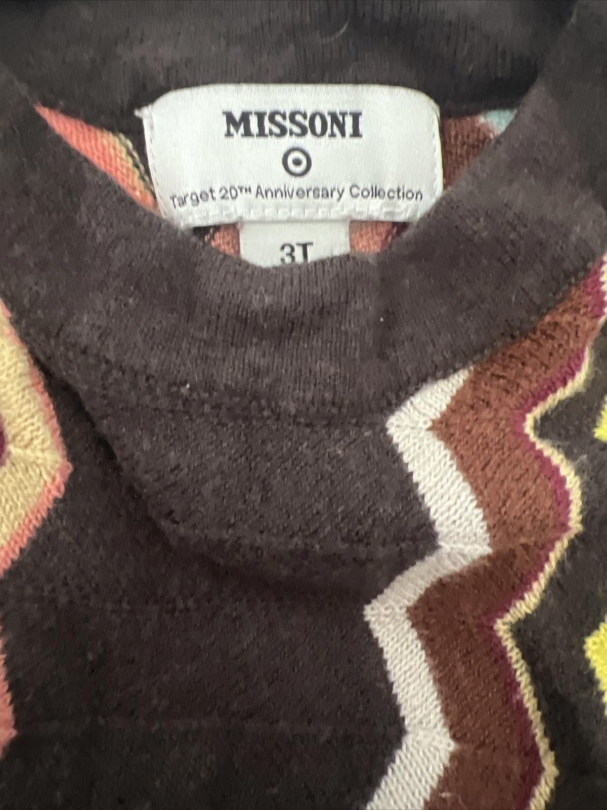 Missoni Missoni for Target Girls Sweater Dress Size 3T Size ONE SIZE - 3 Thumbnail