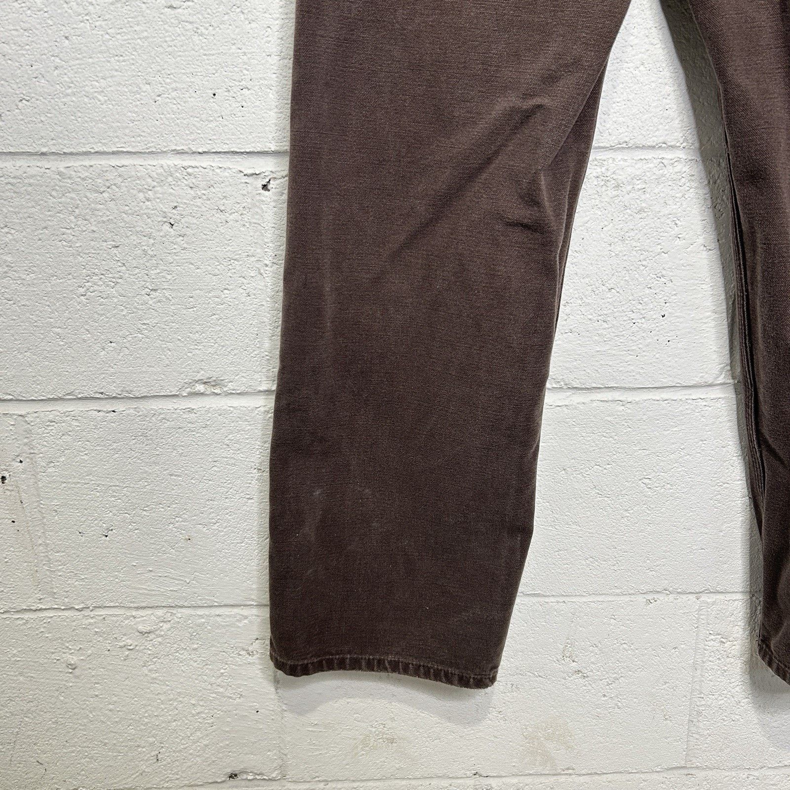 Carhartt Vintage Carhartt DoubleKnee Dungaree Pants “Dark Brown” Size US 32 / EU 48 - 12 Thumbnail