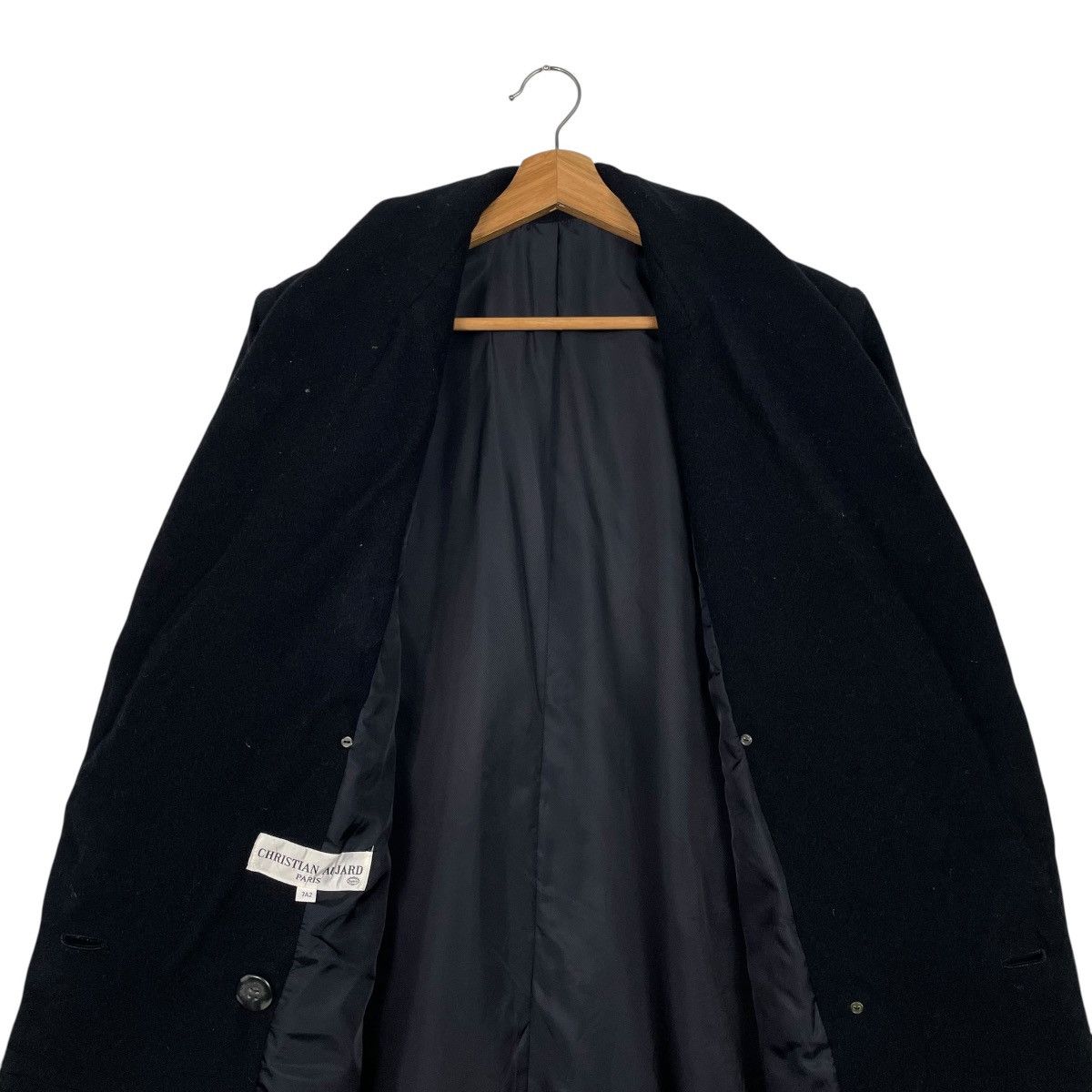 Other Christian Aujard Double Breasted Coat Size M / US 6-8 / IT 42-44 - 13 Thumbnail
