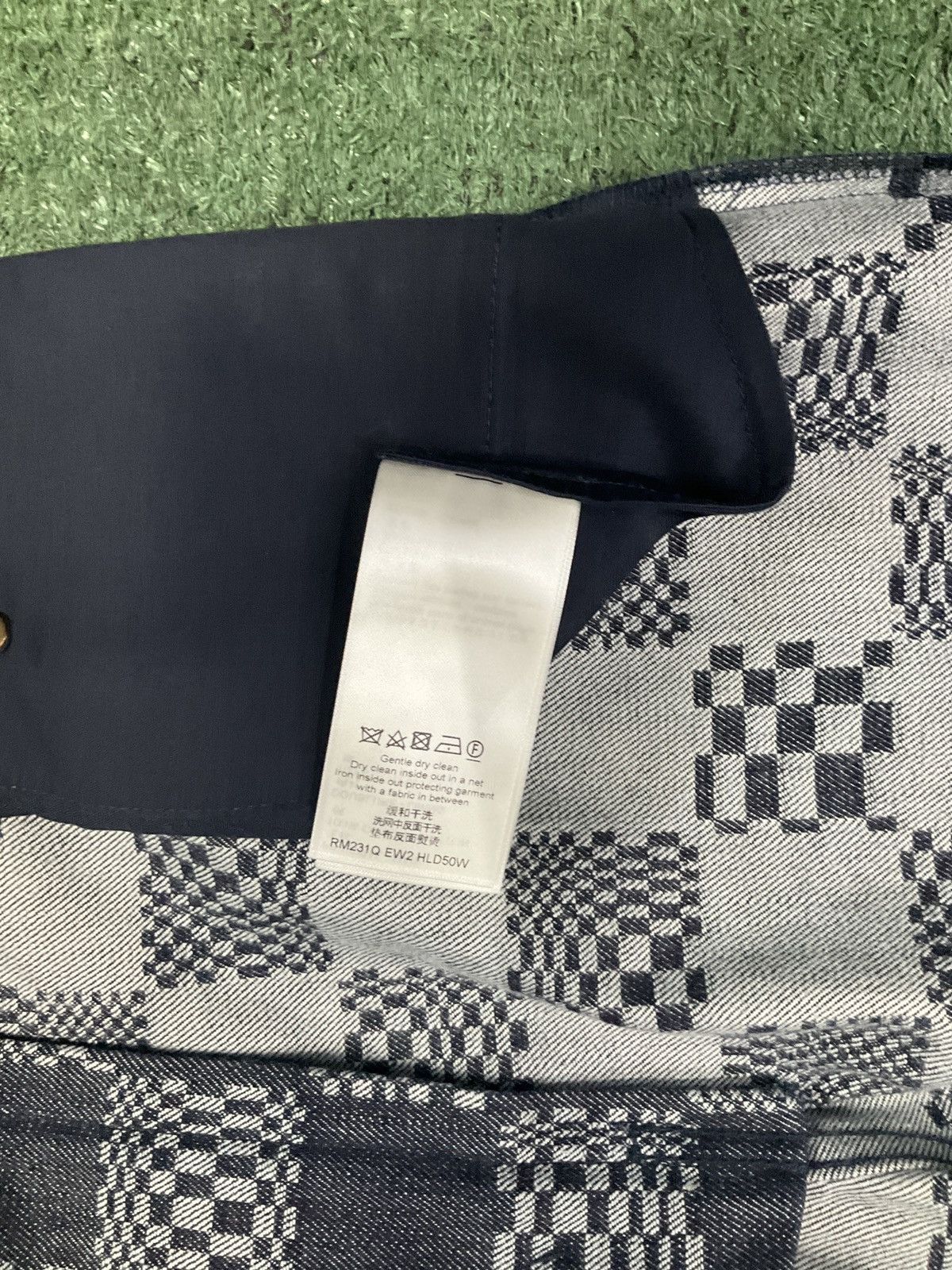 Louis Vuitton Louis Vuitton Distorted Damier Print Jeans Size US 29 - 8 Thumbnail