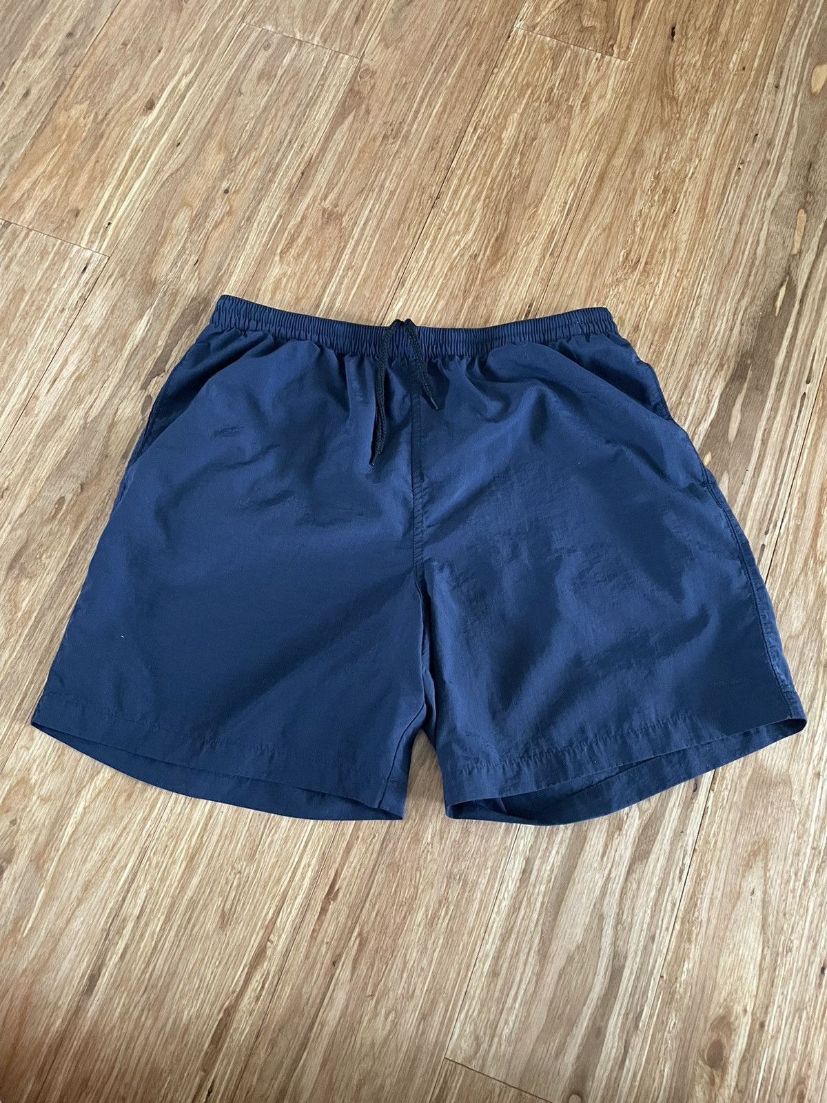 image of Jjjjound 7” Navy Camper Shorts, Men's (Size 32)