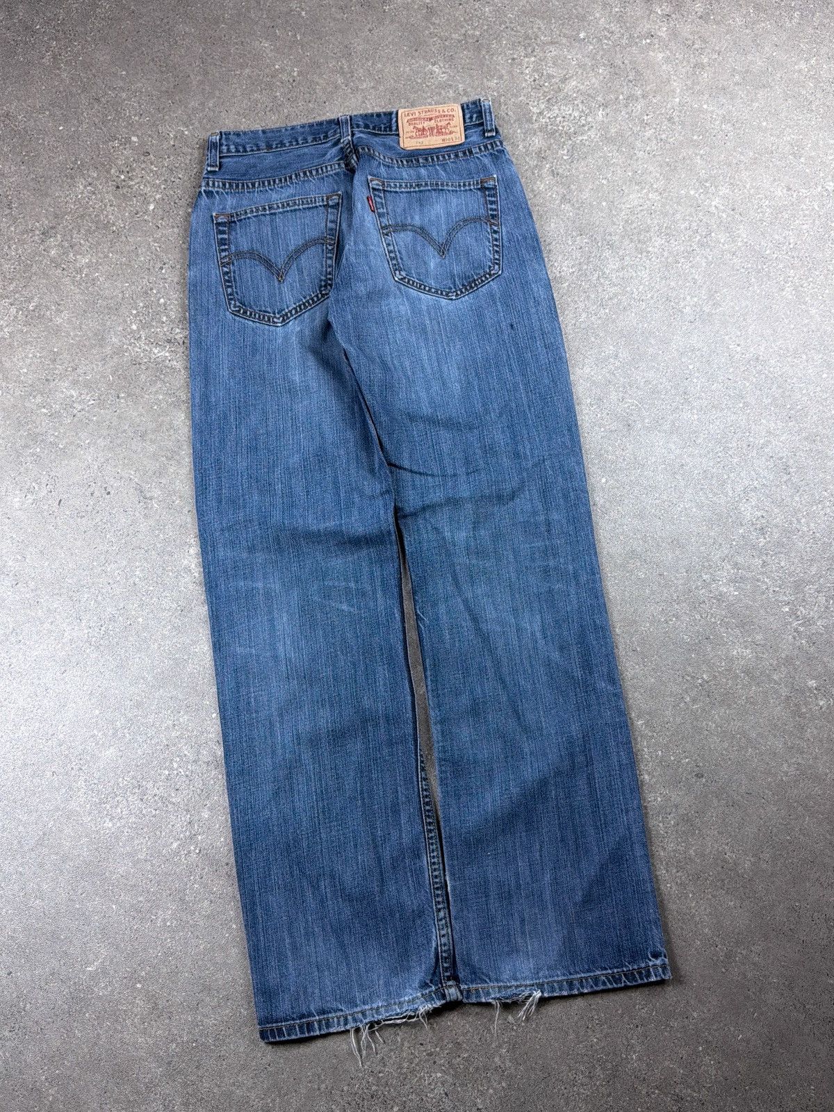 Levi's Vintage Y2K Levis 752 Casual Classic Jeans Streetwear Style Size US 30 / EU 46 - 1 Thumbnail