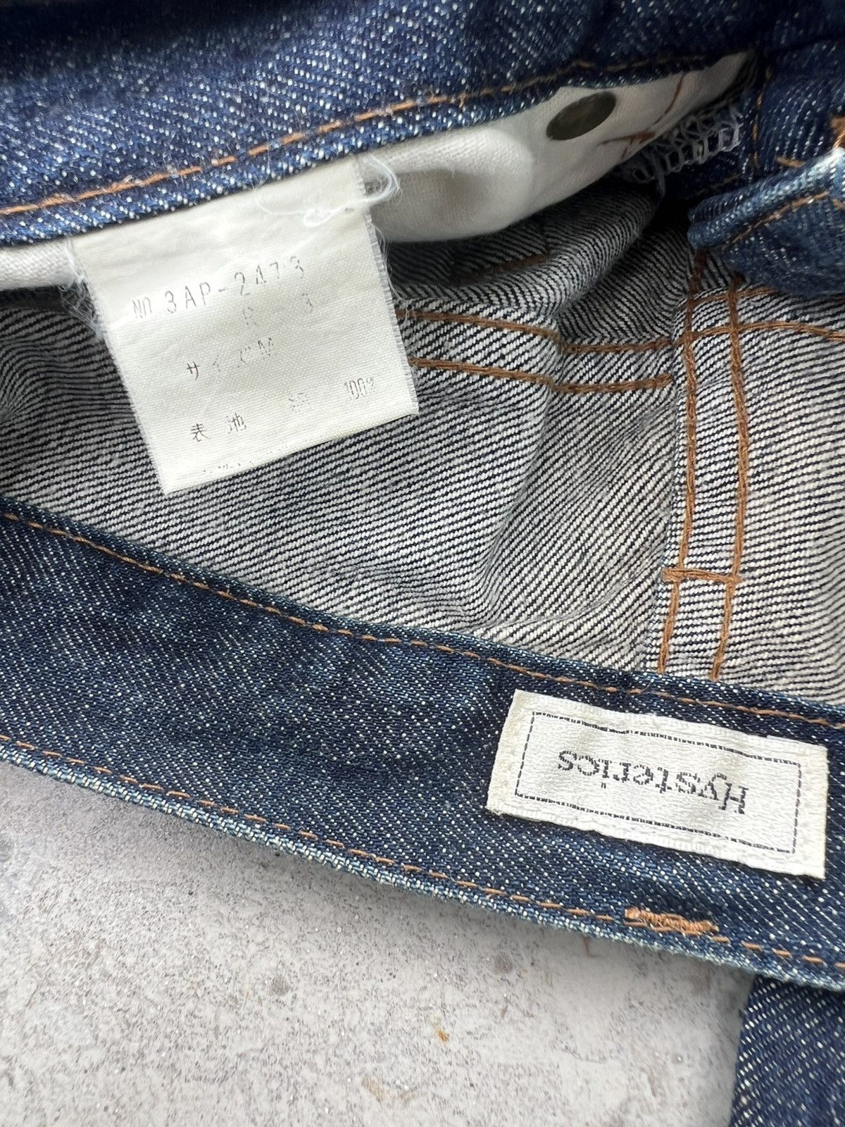 Hysteric Glamour × Indigo Hysteric Glamour bottom flared denim Size 30" / US 8 / IT 44 - 16 Thumbnail