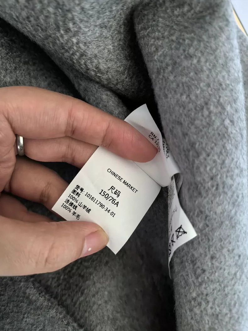 Max Mara Max Mara Long grey cashmere coat Size S / US 4 / IT 40 - 7 Thumbnail