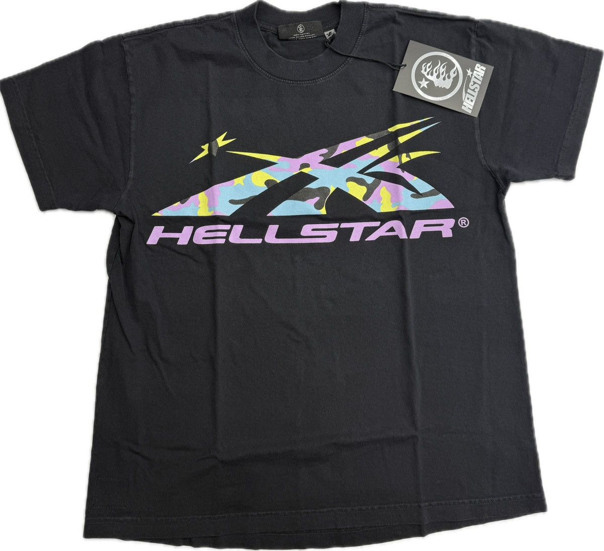 Hellstar Camo Sports Logo T-shirt