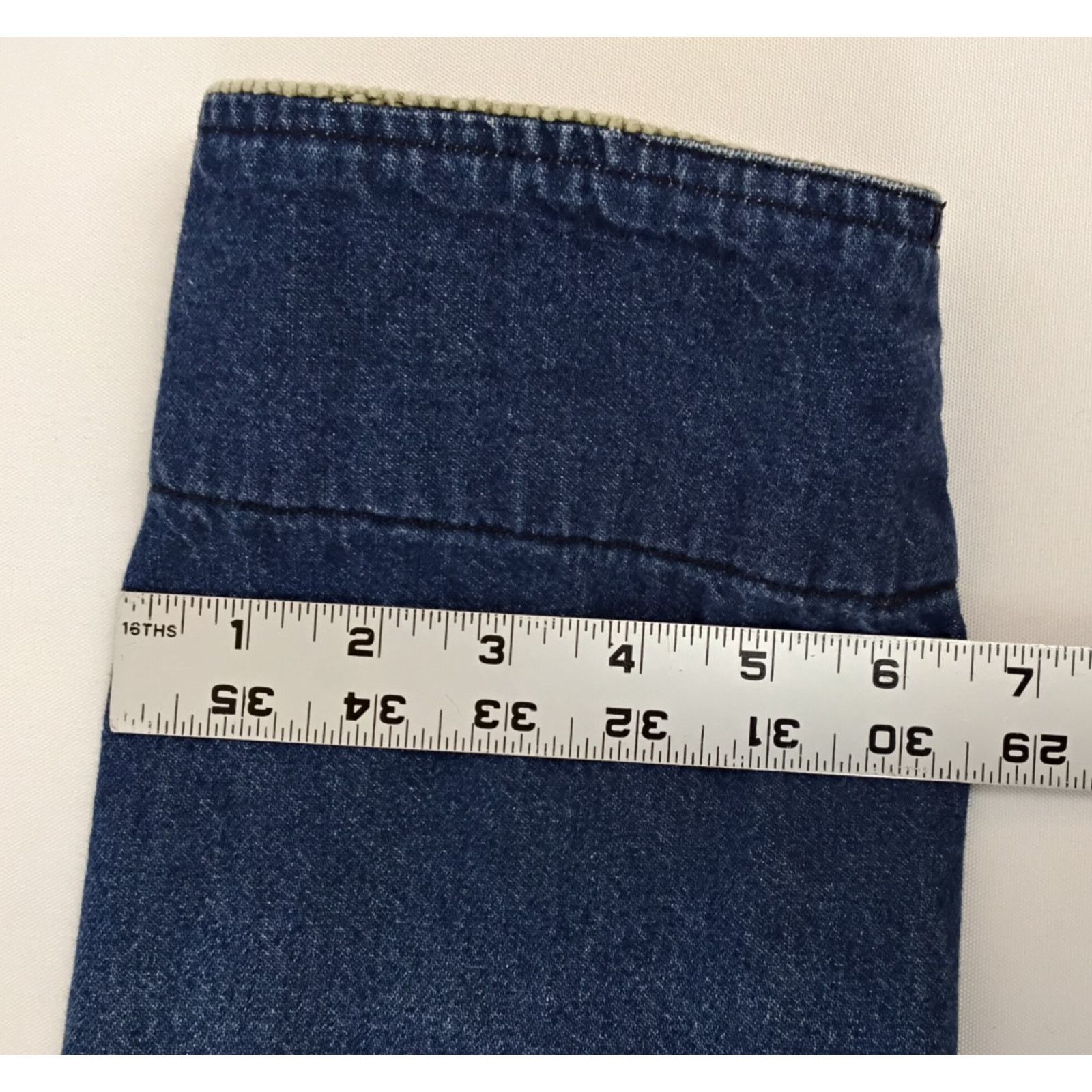 Other French Navy Chore Coat Denim Jacket Women's L VTG USA Size L / US 10 / IT 46 - 13 Thumbnail