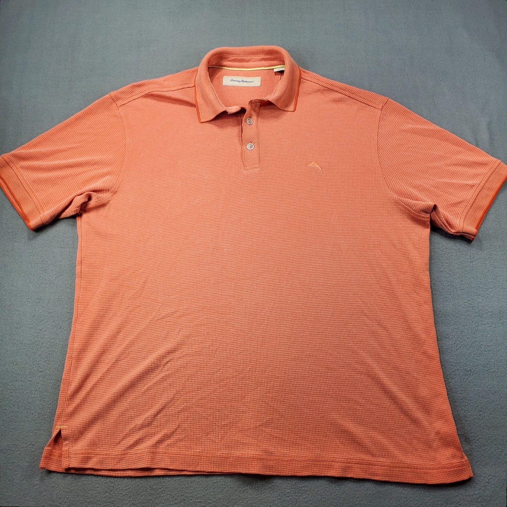Tommy Bahama Tommy Bahama Polo Shirt Adult Medium Mens Rayon Blend Golf Rugby Size US M / EU 48-50 / 2 - 2 Thumbnail