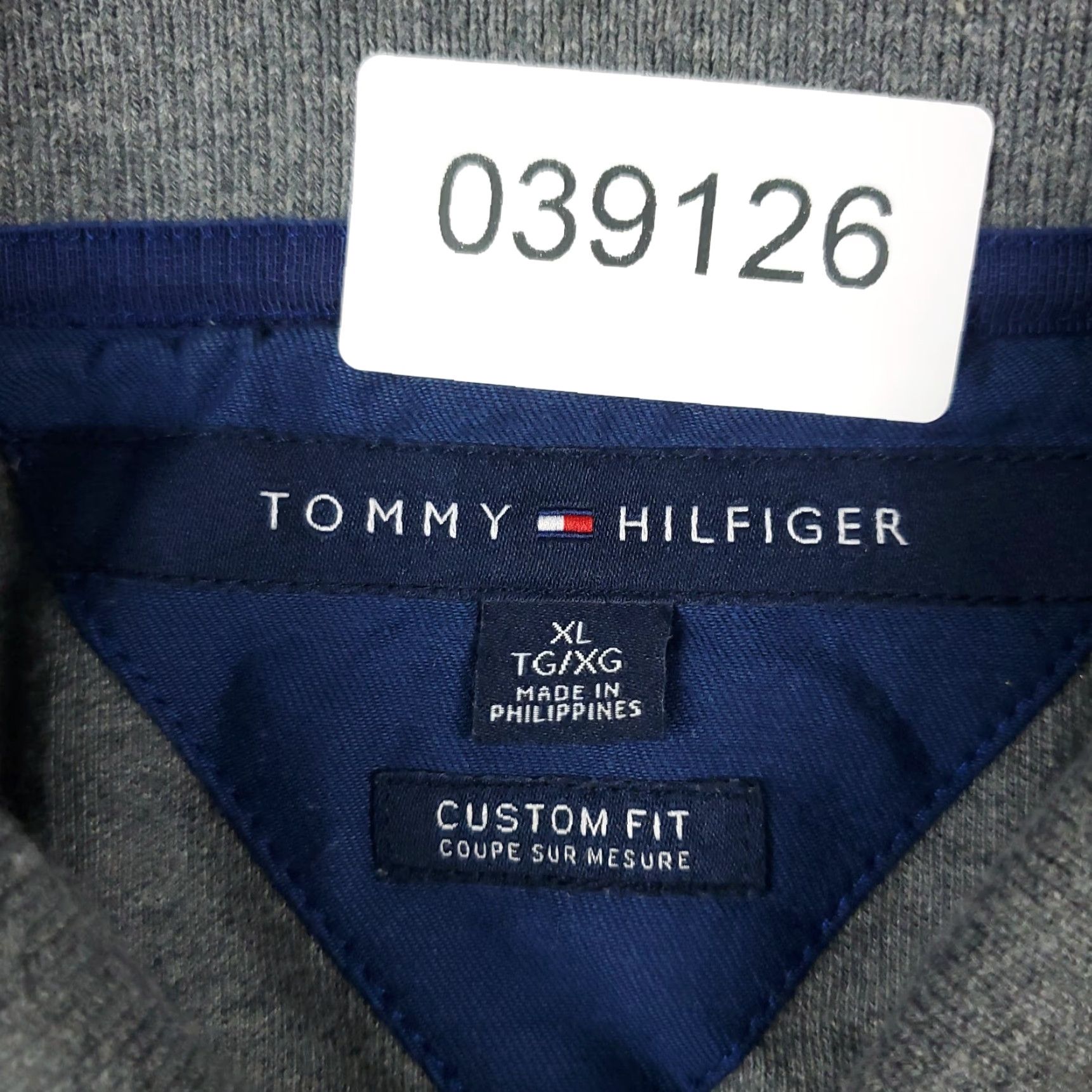 Tommy Hilfiger Tommy Hilfiger Shirt Mens XL Gray Polo Cotton Size US XL / EU 56 / 4 - 7 Thumbnail