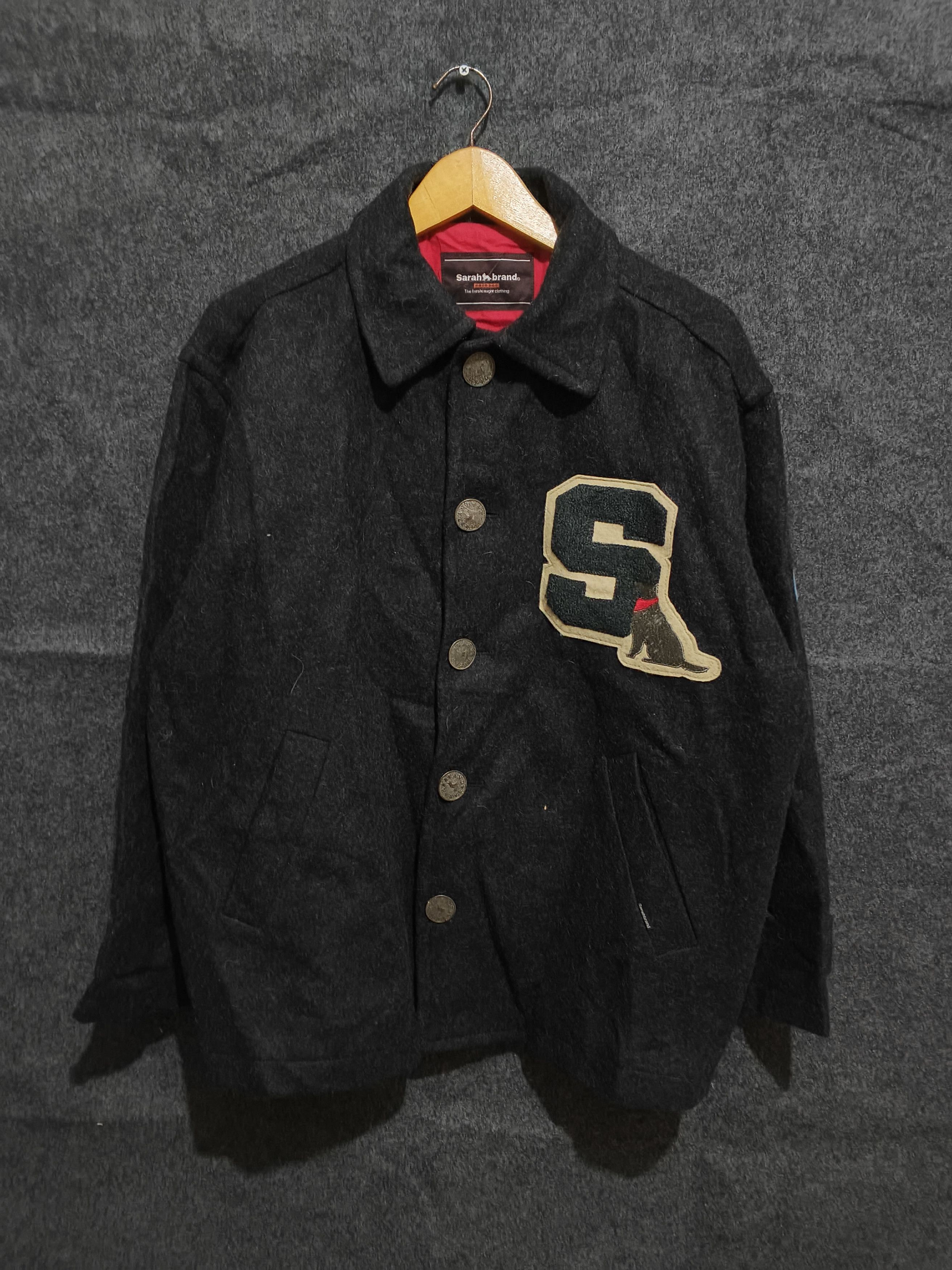 Japanese Brand Vintage Sarah Brand Good Dog Wool Jacket Size L / US 10 / IT 46 - 1 Thumbnail