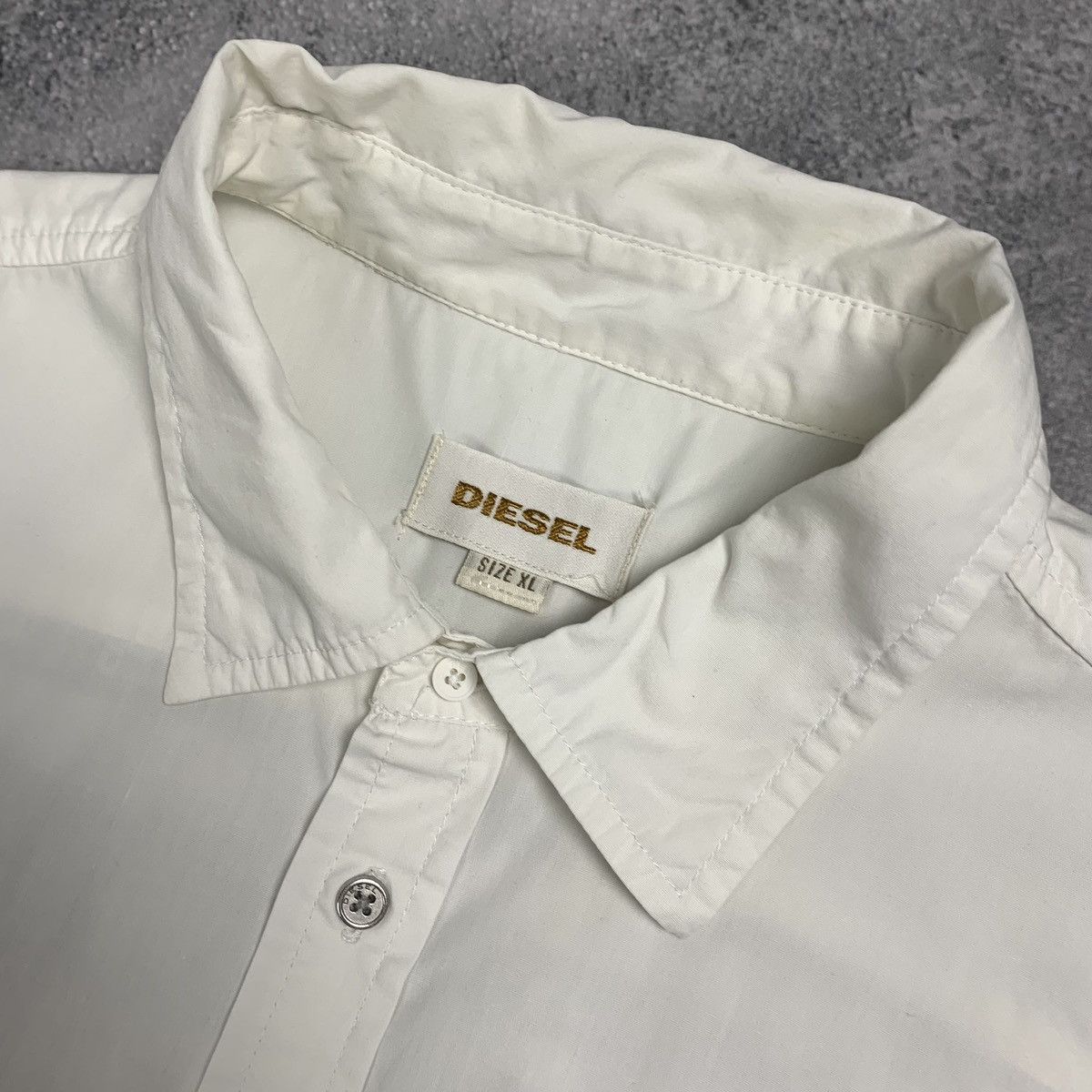 Diesel Diesel Radical Roots avant garde shirt button ups size XL Size US XL / EU 56 / 4 - 7 Thumbnail