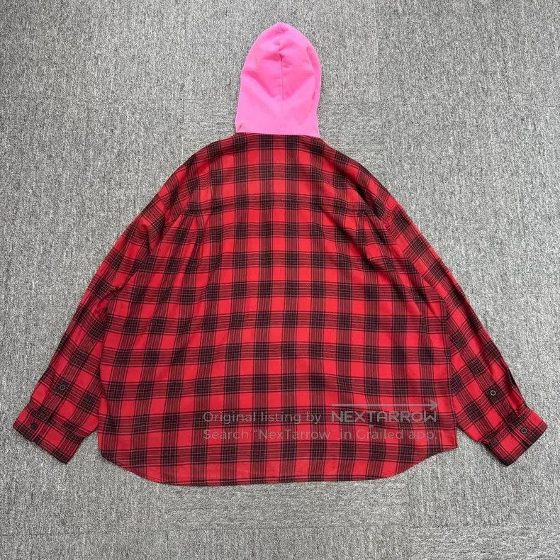 Balenciaga Balenciaga Plaid Shirt with Fake Two-Piece Design Size US S / EU 44-46 / 1 - 5 Thumbnail