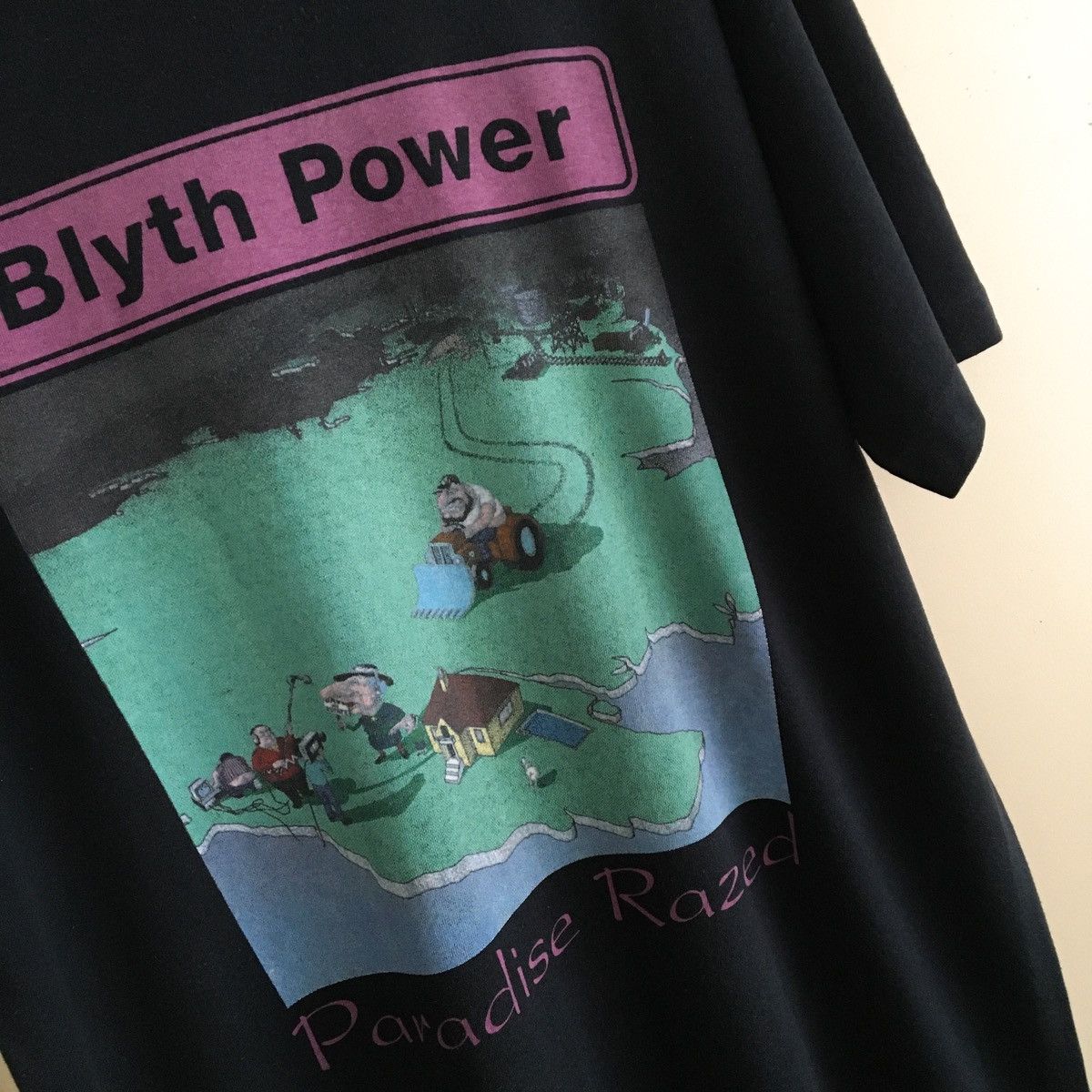 Band Tees 1995 Vintage Blyth Power Paradise Razed Single Stitch Tee Size US L / EU 52-54 / 3 - 4 Thumbnail