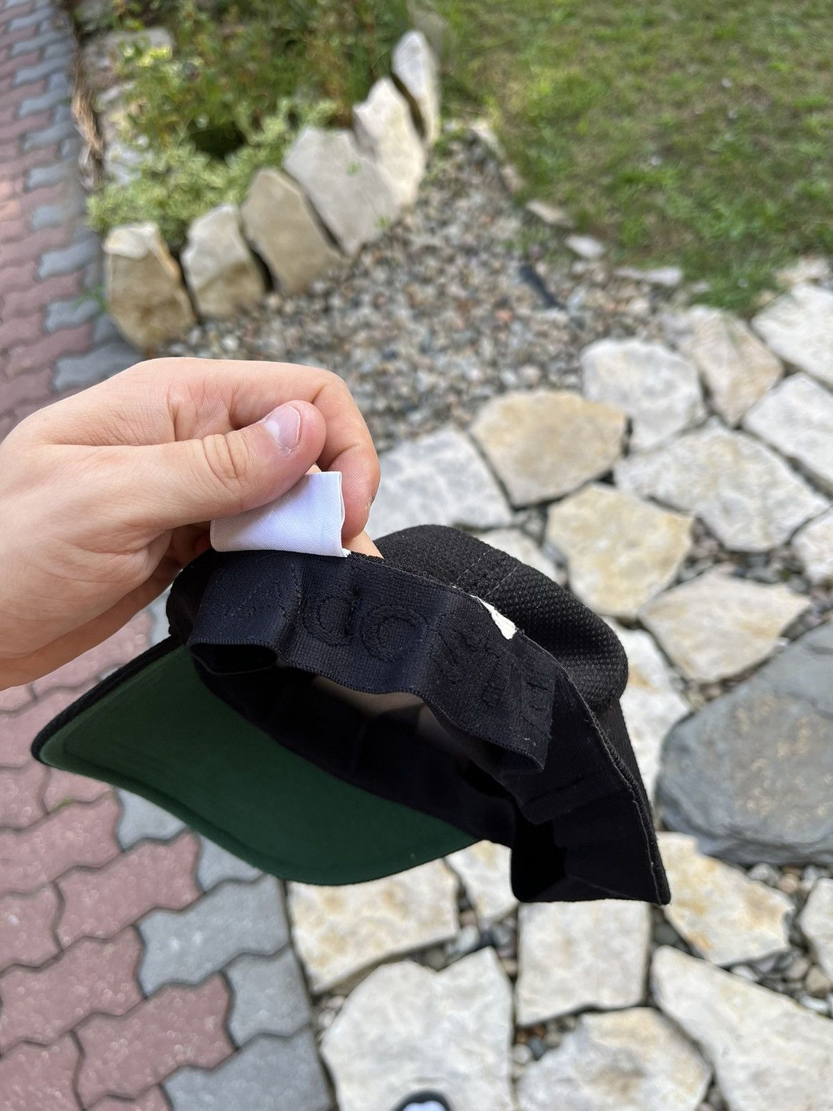 Lacoste × Vintage Lacoste vintage 90s flex fit band basic cap hat logo Size 32 - 10 Thumbnail