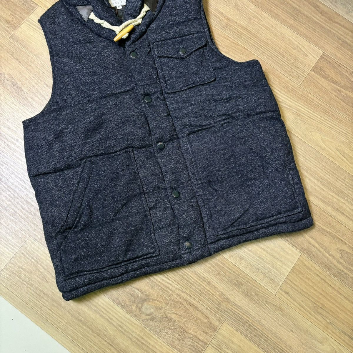 If Six Was Nine × Le Grande Bleu (L.G.B.) Villand Vest down puffer IfSixWasNine LGB Style Size US M / EU 48-50 / 2 - 3 Thumbnail