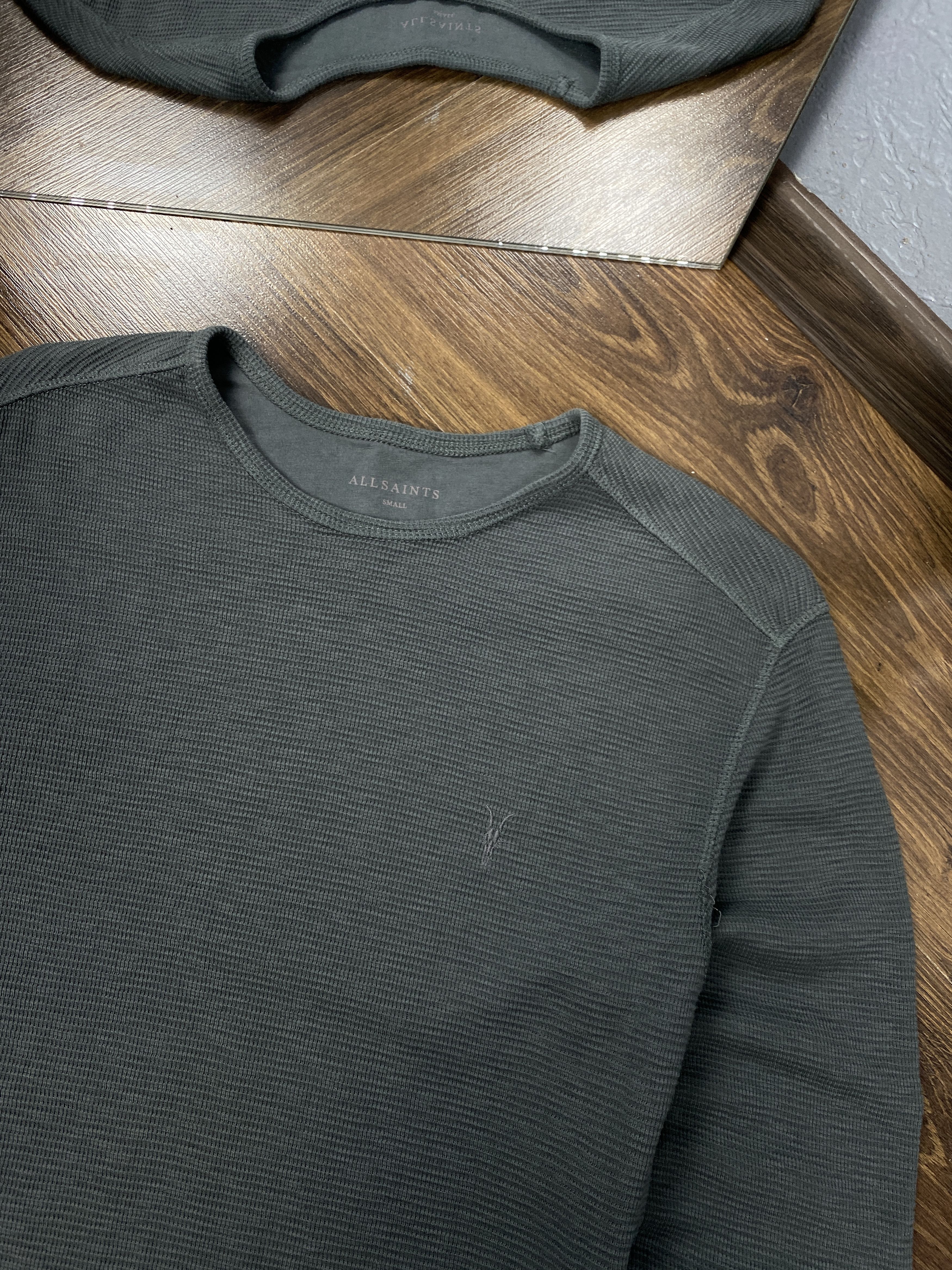 Allsaints Allsaints vintage waffle long sleeve t-shirt y2k Size US S / EU 44-46 / 1 - 2 Thumbnail
