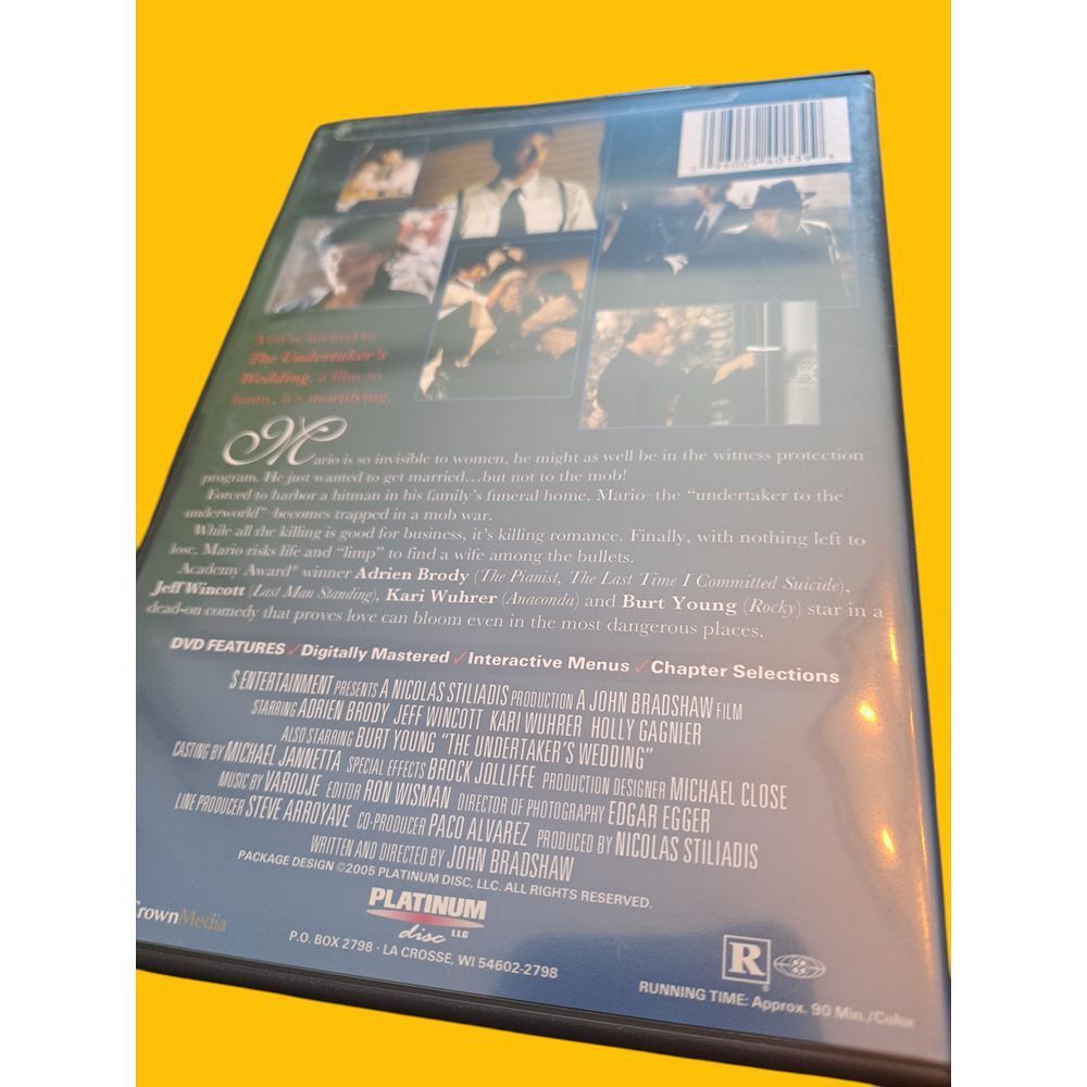 Other The Undertaker's Wedding DVD Movie Comedy Romance Crime Film Size ONE SIZE - 5 Thumbnail