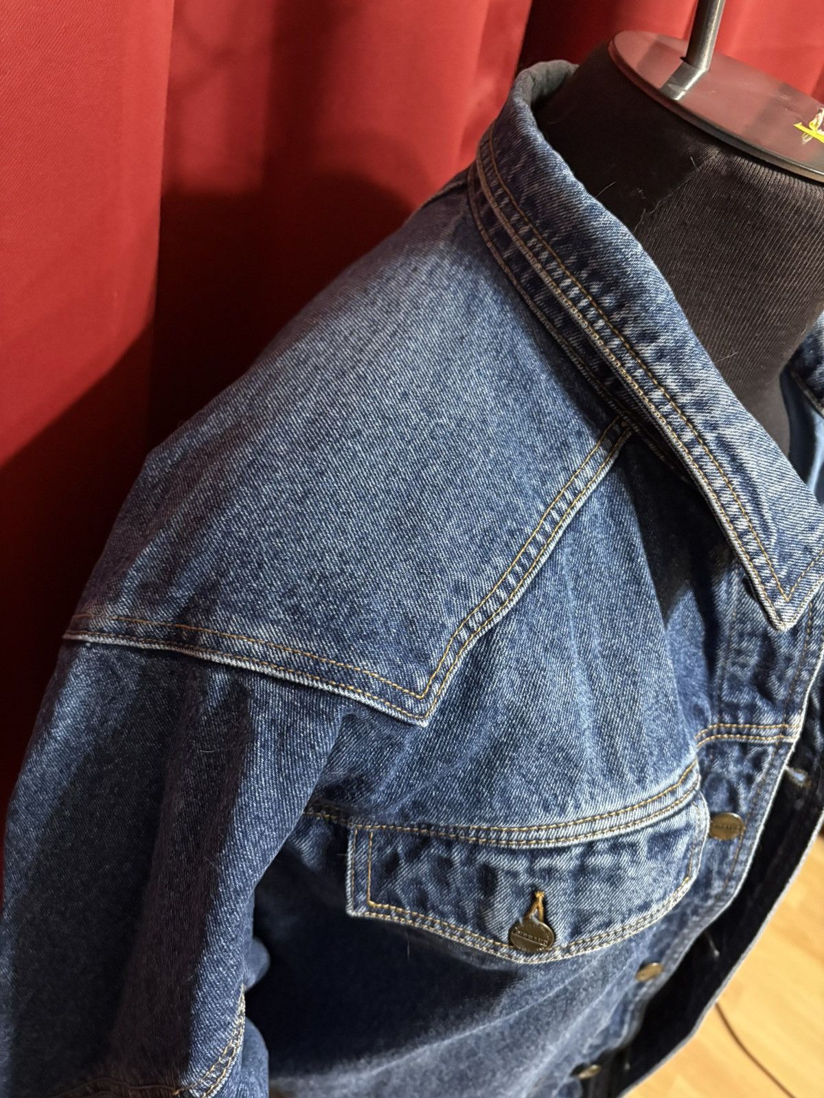 Marithe + Francois Girbaud Vintage MFG Denim Jacket Marithe Francios Girbaud Archival Size US L / EU 52-54 / 3 - 12 Thumbnail