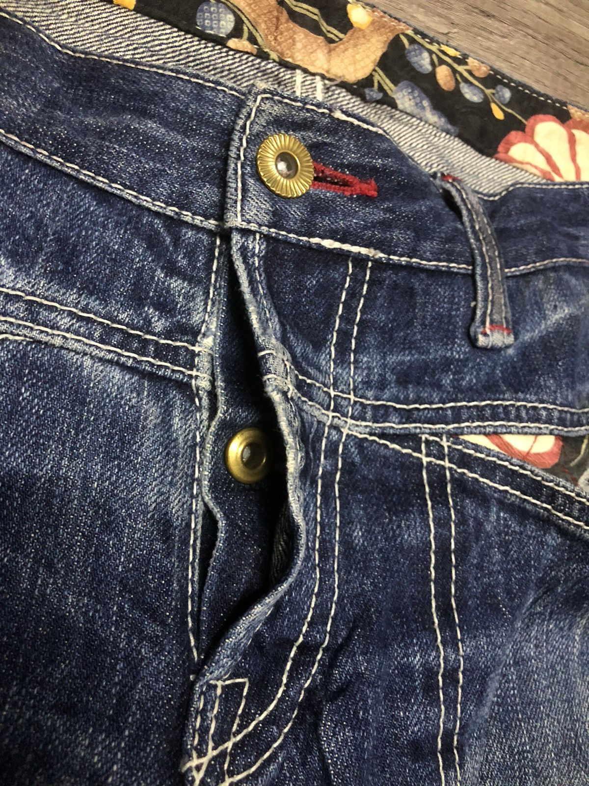 Eternal × Japanese Brand VINTAGE ENTERNAL DENIM JEANS Size US 32 / EU 48 - 3 Thumbnail