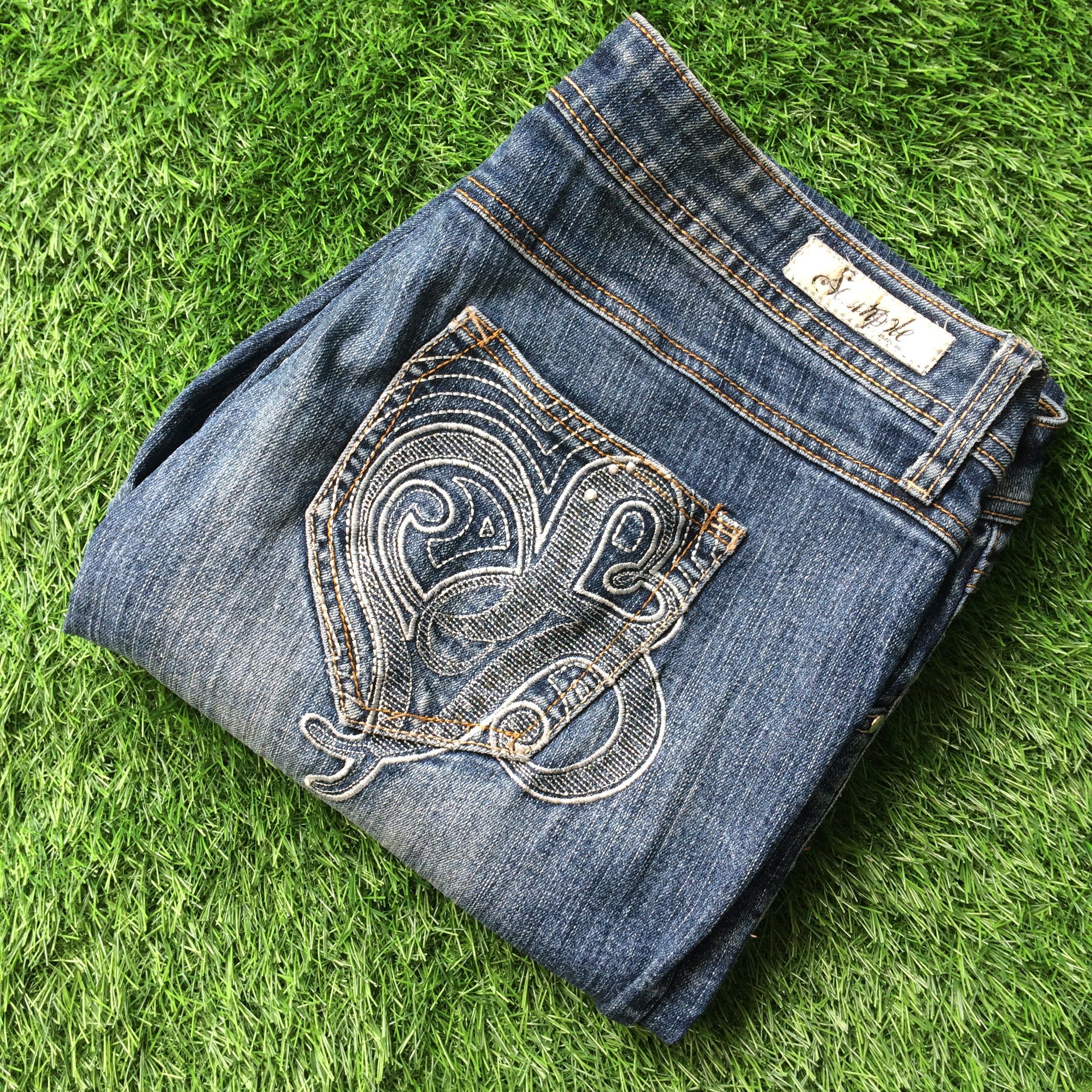 Japanese Brand × Southpole Southpole Bootcut Jeans D-720 Size US 34 / EU 50 - 8 Thumbnail