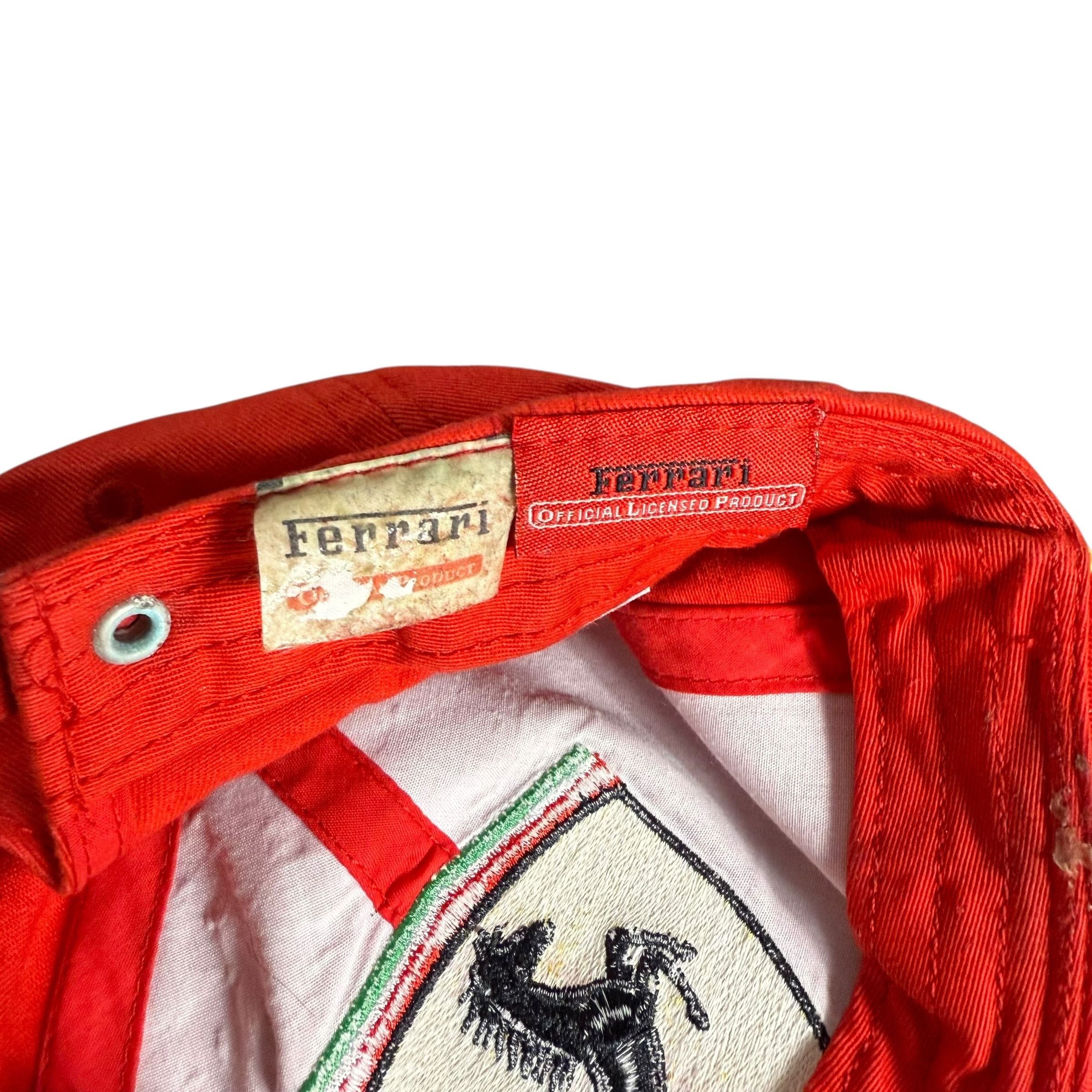 🔥RARE🔥Vintage Ferrari Official Strapback Cap Hat