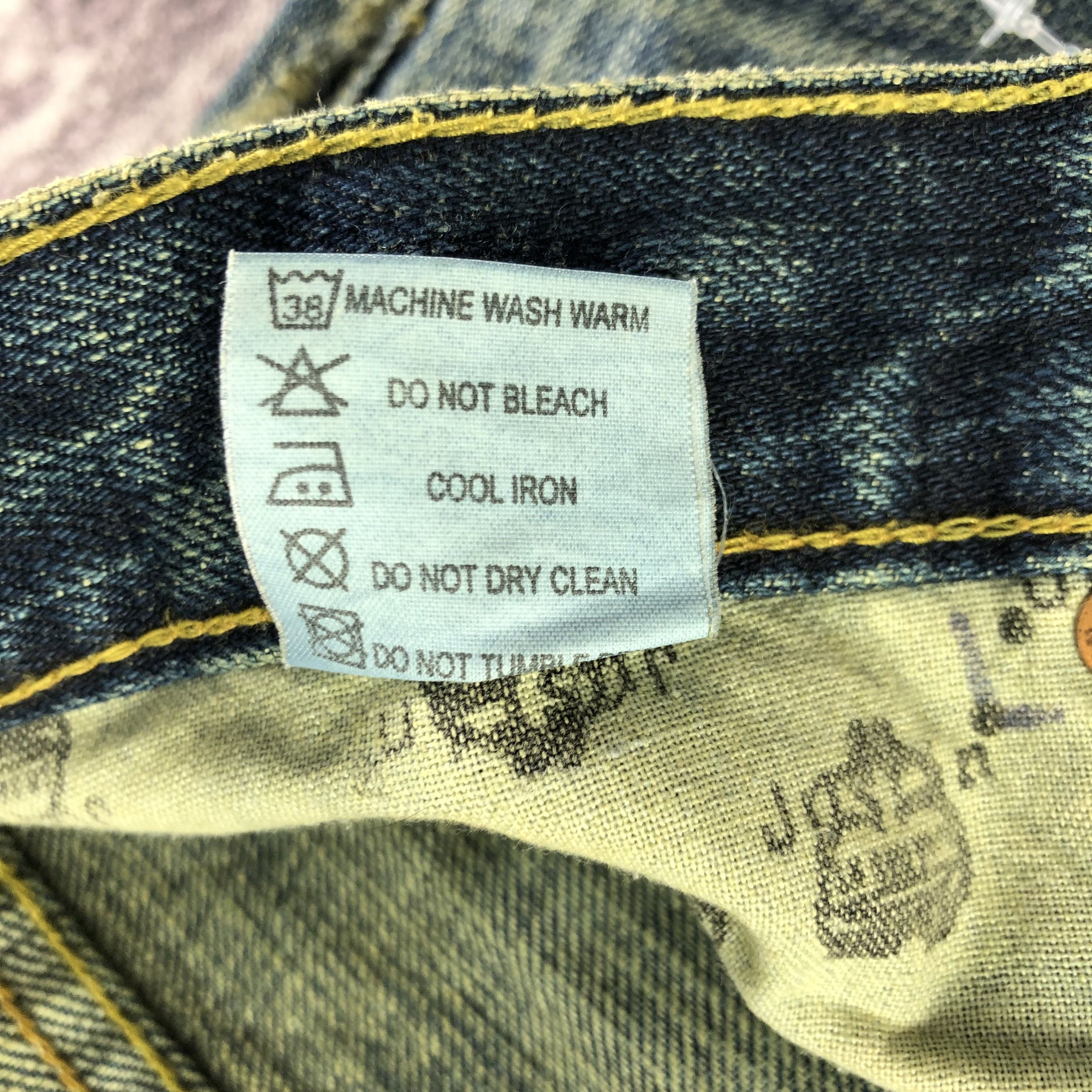 Justin Vintage Redline Justin Jeans-JM3547 Size US 32 / EU 48 - 10 Thumbnail