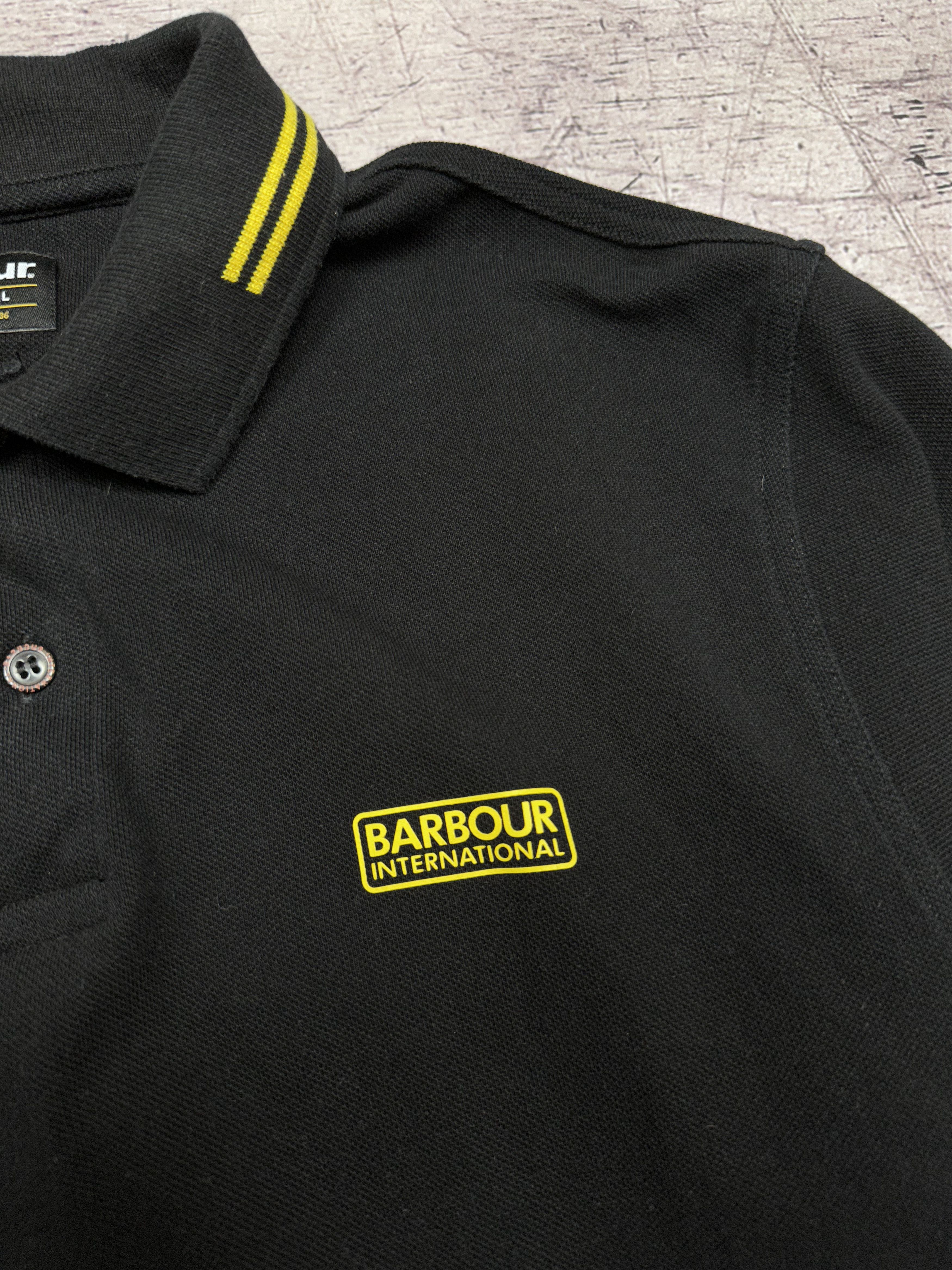 Barbour × Vintage Barbour International Mens Polo Shirt Size US L / EU 52-54 / 3 - 3 Thumbnail