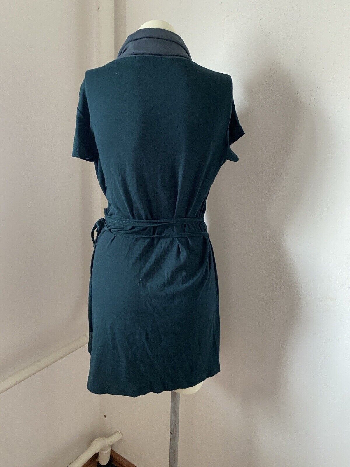 Other Zero Dress Green Jersey Mini Size 12 Sk2424 Size XL / US 12-14 / IT 48-50 - 6 Thumbnail