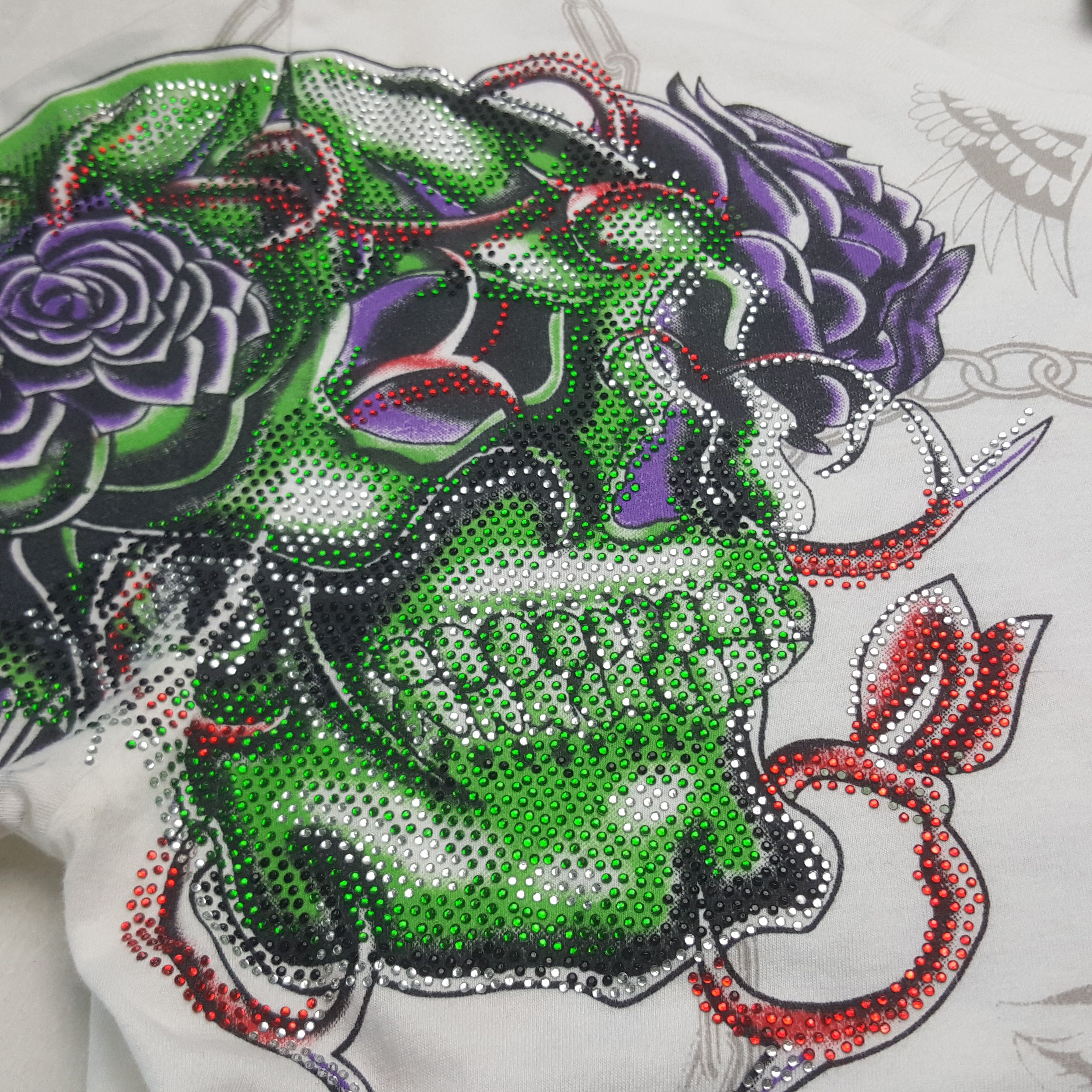Christian Audigier Vintage Christian Audigier Los Angeles Tshirt Size US L / EU 52-54 / 3 - 6 Thumbnail