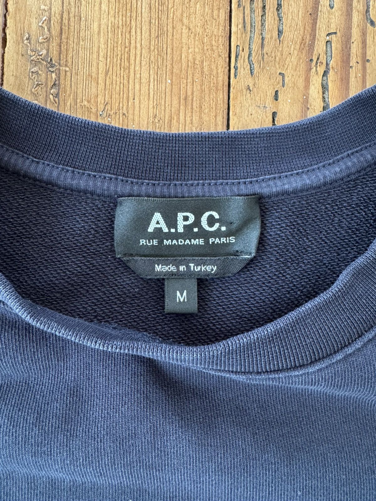 A.P.C. A.P.C. sweatshirt crewneck Size US M / EU 48-50 / 2 - 4 Thumbnail