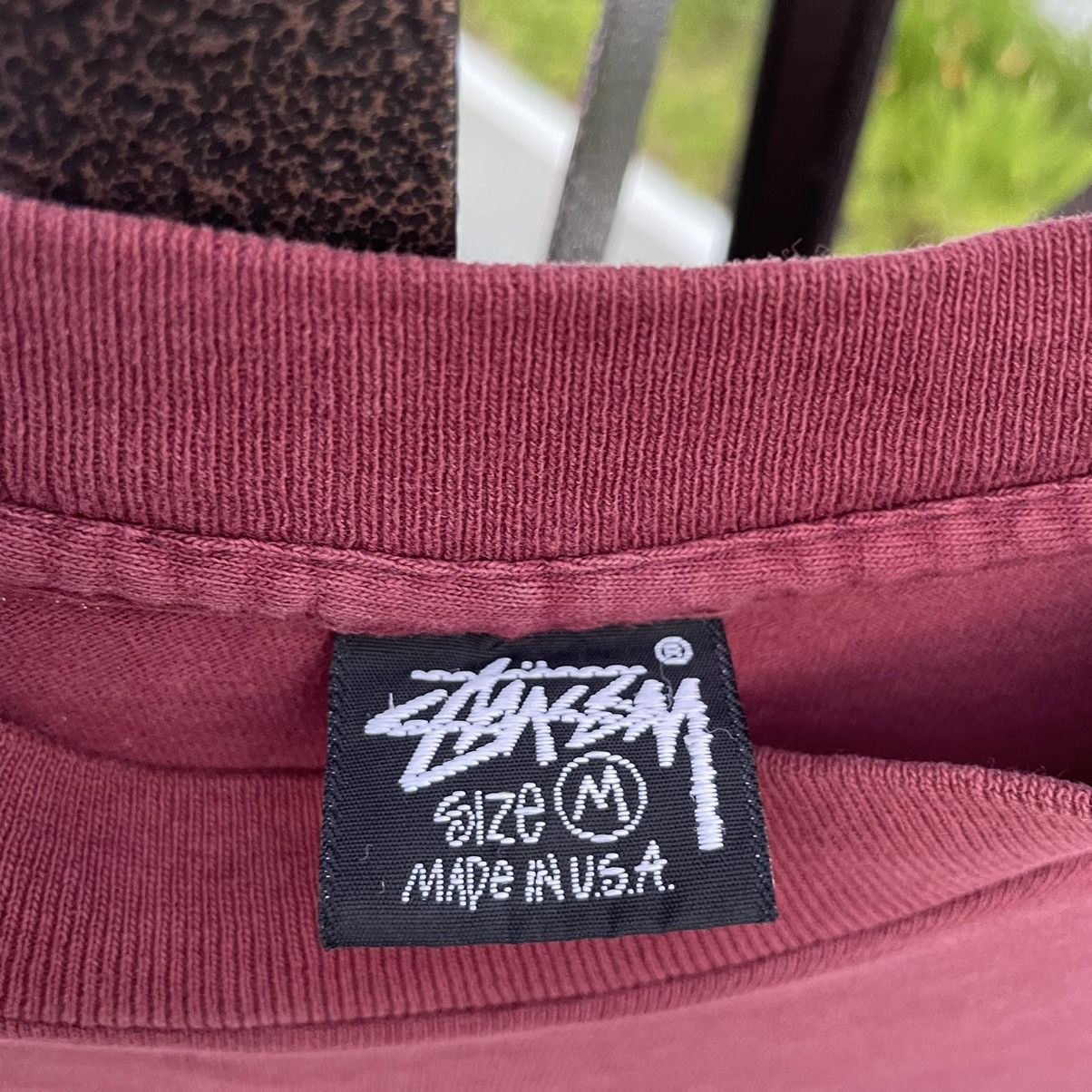 Stussy × Vintage Stussy Rasta Shadowman Vintage Size US M / EU 48-50 / 2 - 3 Thumbnail