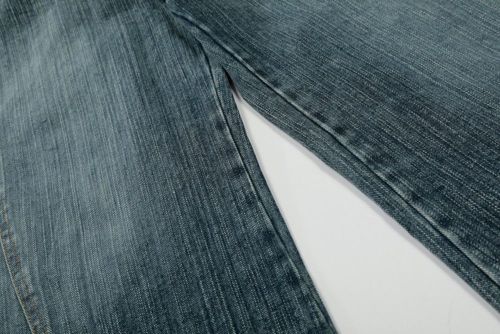 Vintage Vintage washed distressed high-street scimitar jeans Size US 32 / EU 48 - 4 Thumbnail