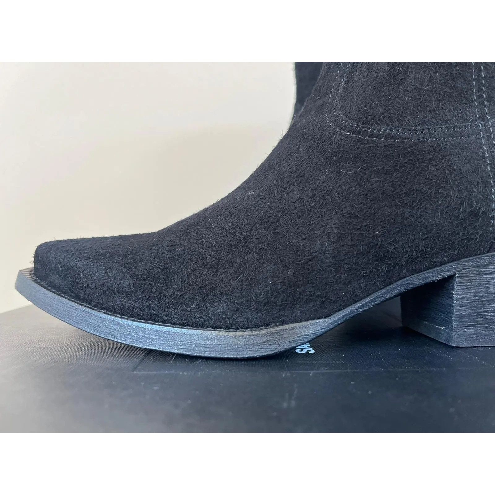 Saint Laurent Paris o1rshd1 Lukas 40 Boots in Crosta Wool in Black Size US 11 / EU 44 - 8 Thumbnail