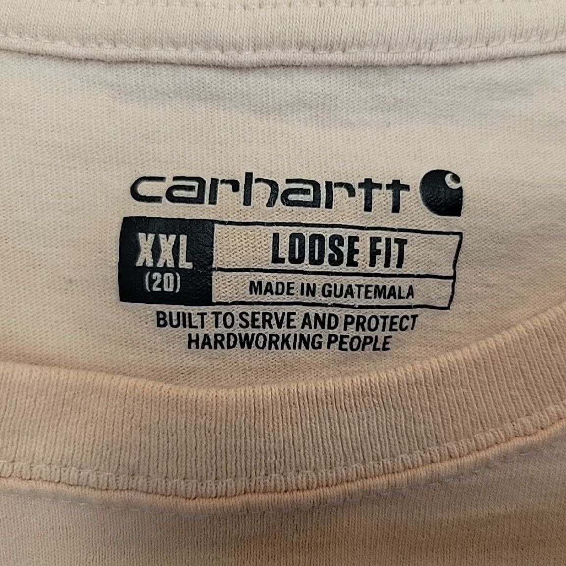 Carhartt Carhartt Shirt Womens 2XL Pink Loose Fit Crewneck Long Sleeve Spellout TEE Ladies Shirt 100% Cotton Crew Neck Size XXL / US 16-18 / IT 52-54 - 5 Thumbnail